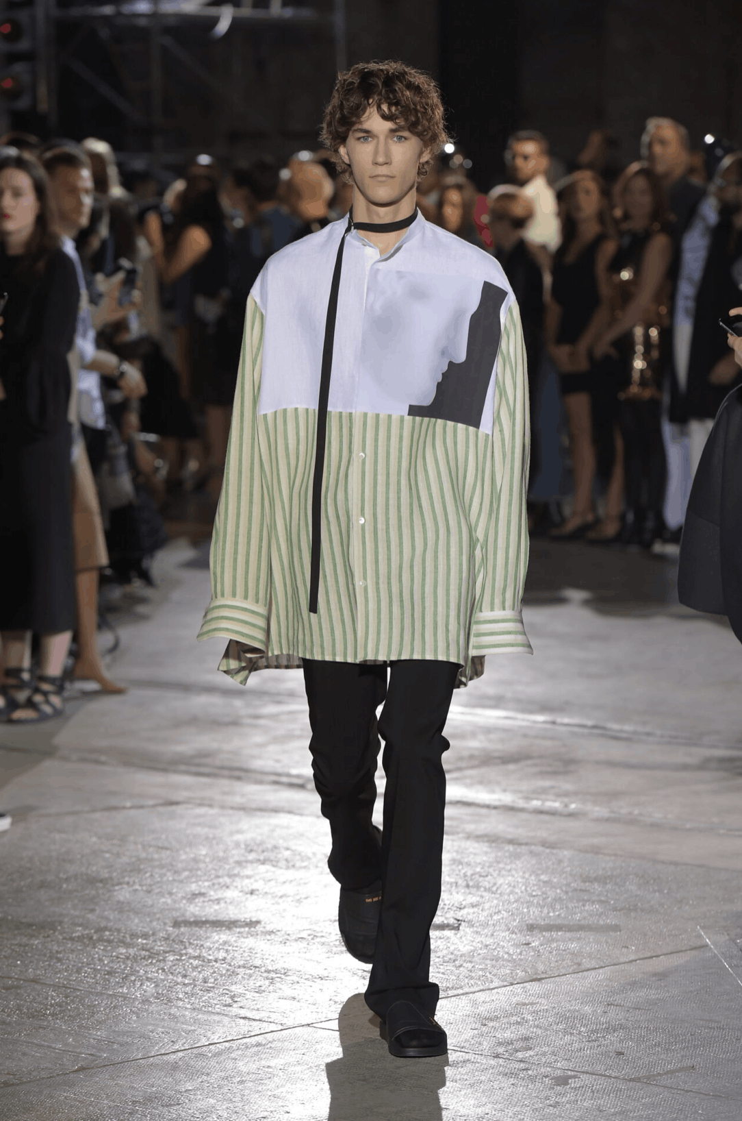 Raf Simons Raf Simons / Robert Mapplethorpe "Ermes" shirt Size US L / EU 52-54 / 3 - 1 Thumbnail