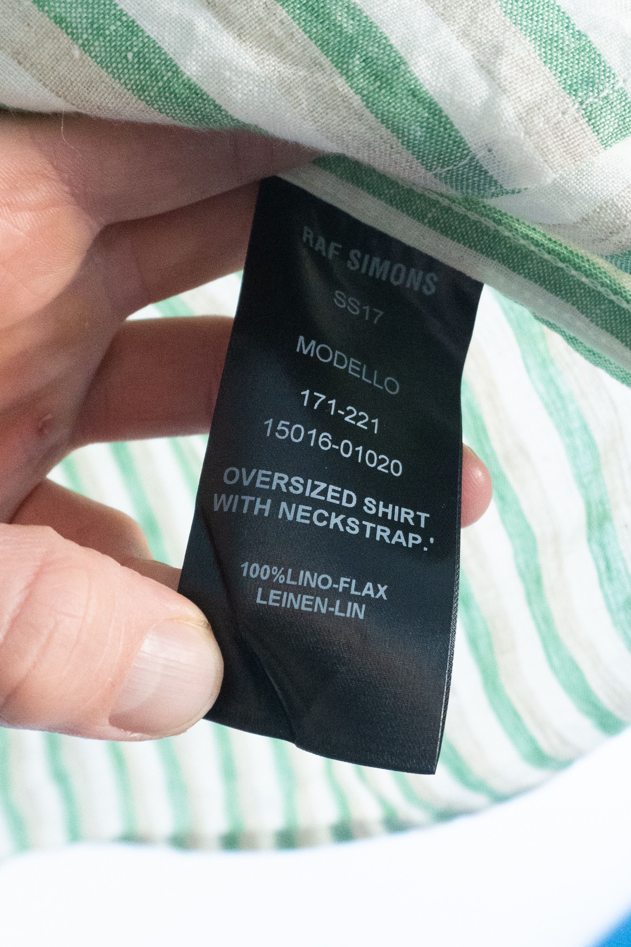 Raf Simons Raf Simons / Robert Mapplethorpe "Ermes" shirt Size US L / EU 52-54 / 3 - 8 Thumbnail