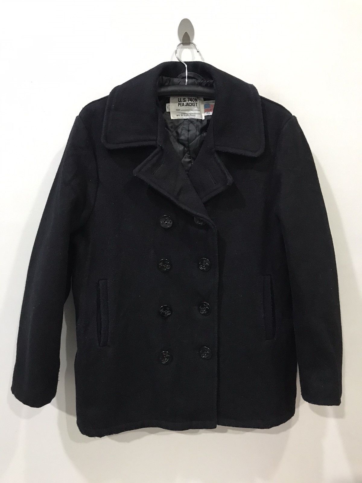 Schott Vintage SCHOTT NYC US 740N Pea Jacket Size US M / EU 48-50 / 2 - 1 Thumbnail