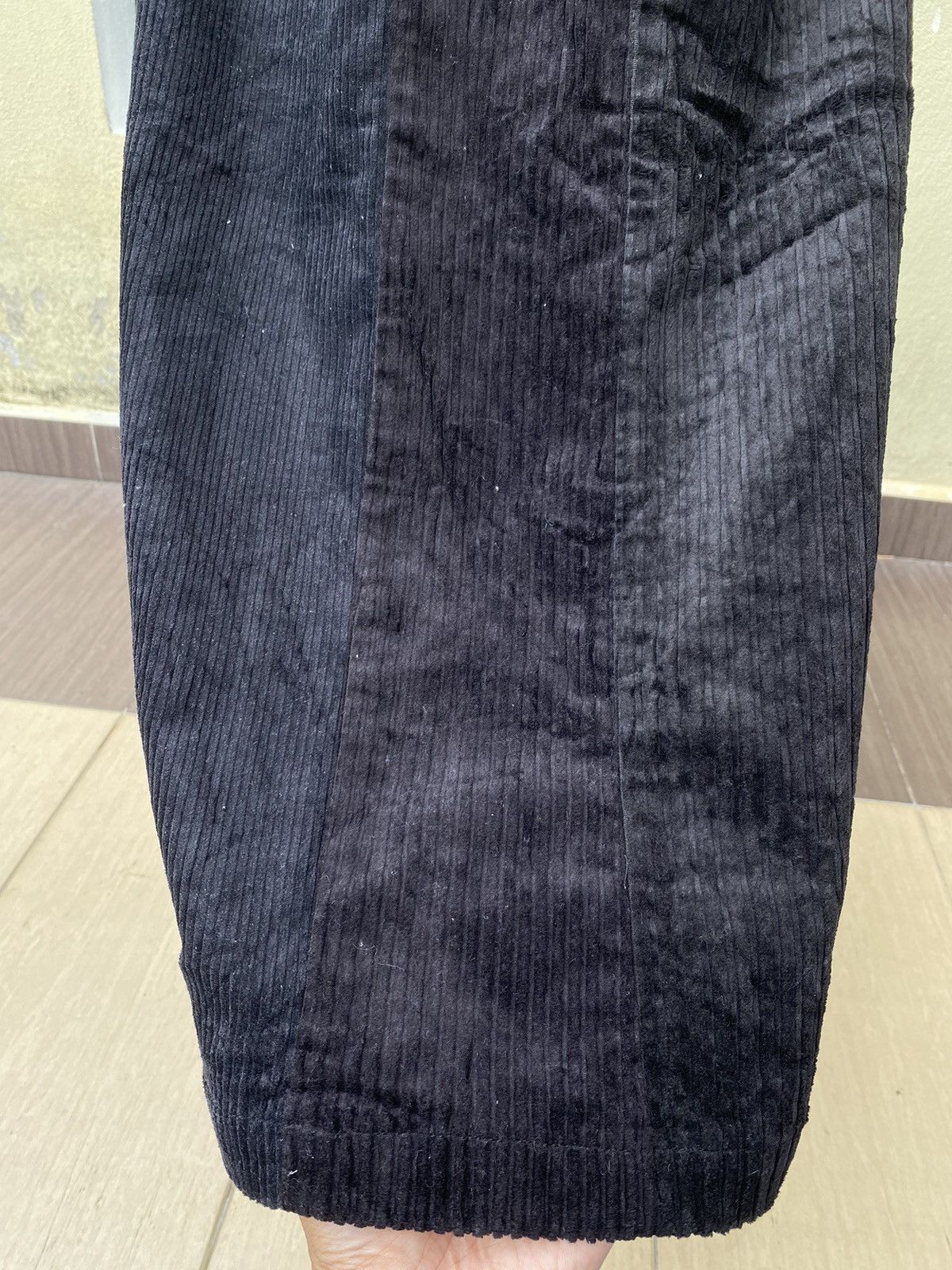 go slow caravan black mix corduroy skirt Size 28" / US 6 / IT 42 - 6 Thumbnail