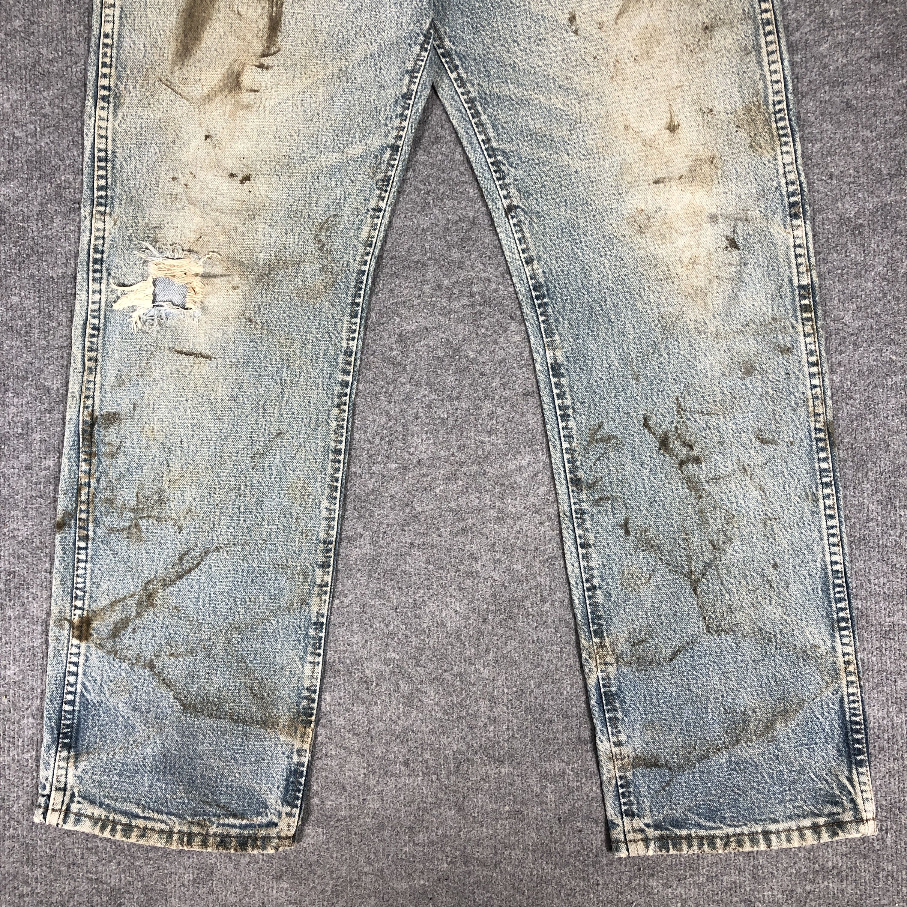 Vintage × Wrangler Vintage Wrangler Regular Fit Jeans Dirty L1005 Size US 34 / EU 50 - 6 Thumbnail