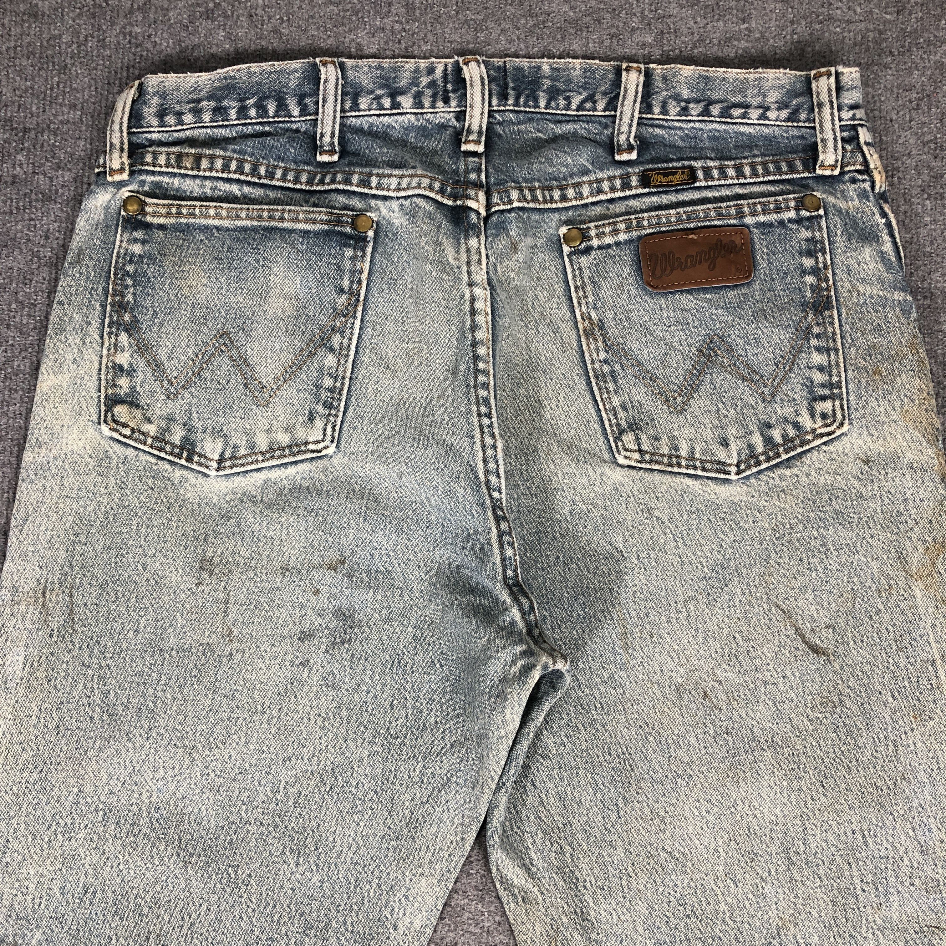 Vintage × Wrangler Vintage Wrangler Regular Fit Jeans Dirty L1005 Size US 34 / EU 50 - 7 Thumbnail