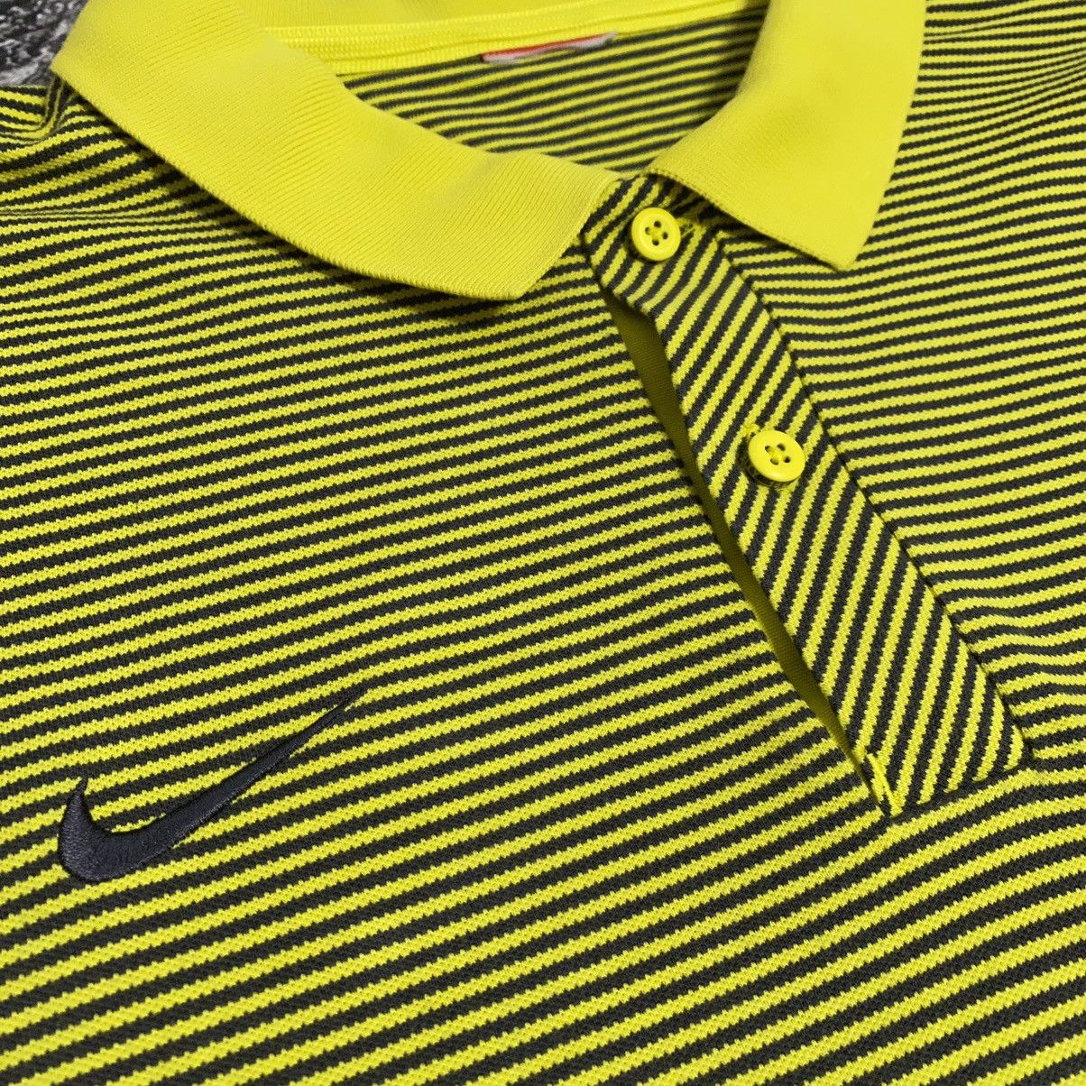 Nike Striped Polos Nike Manchester City Yellow Black Jersey Y2k Size US XL / EU 56 / 4 - 3 Thumbnail
