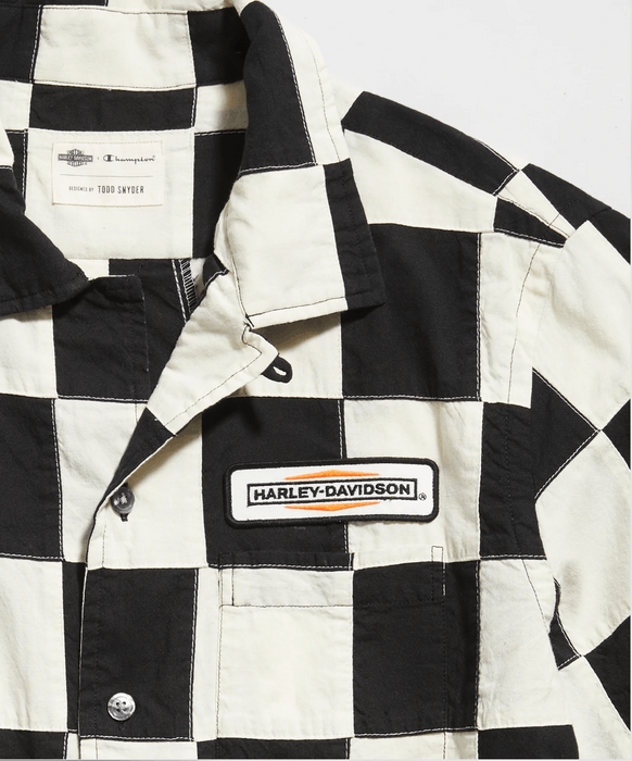 Todd Snyder Harley Davidson Champion x Todd Snyder Checkered Shirt XS | Grailed