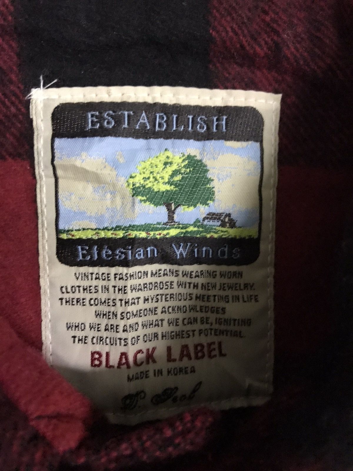 Vintage JW32 Elesian Wind Mackinaw Militar Buffalo Plaid Wool Jacket Size US M / EU 48-50 / 2 - 8 Thumbnail