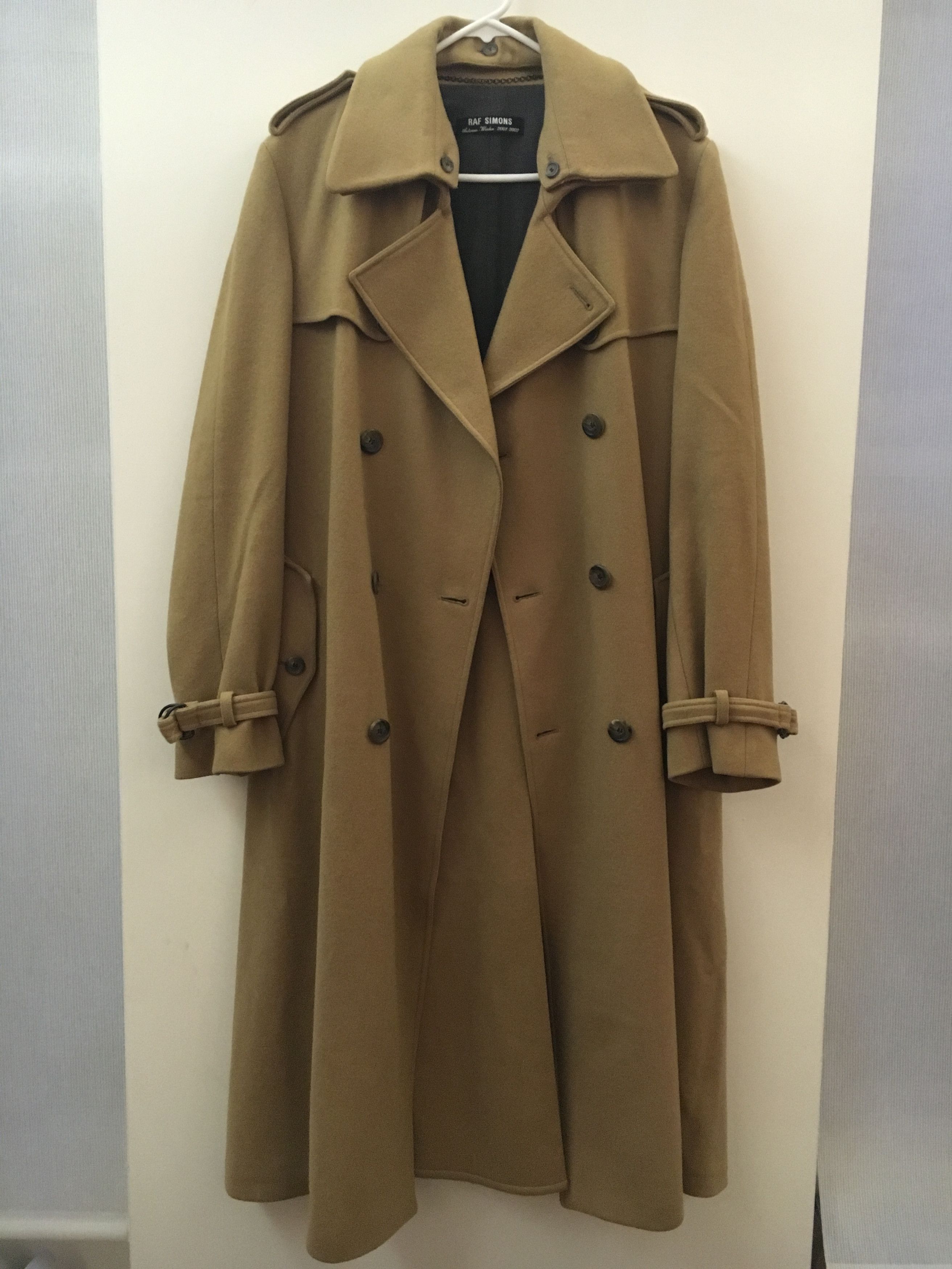 Raf Simons Runway RiotRiotRiot Coat AW01 | Grailed