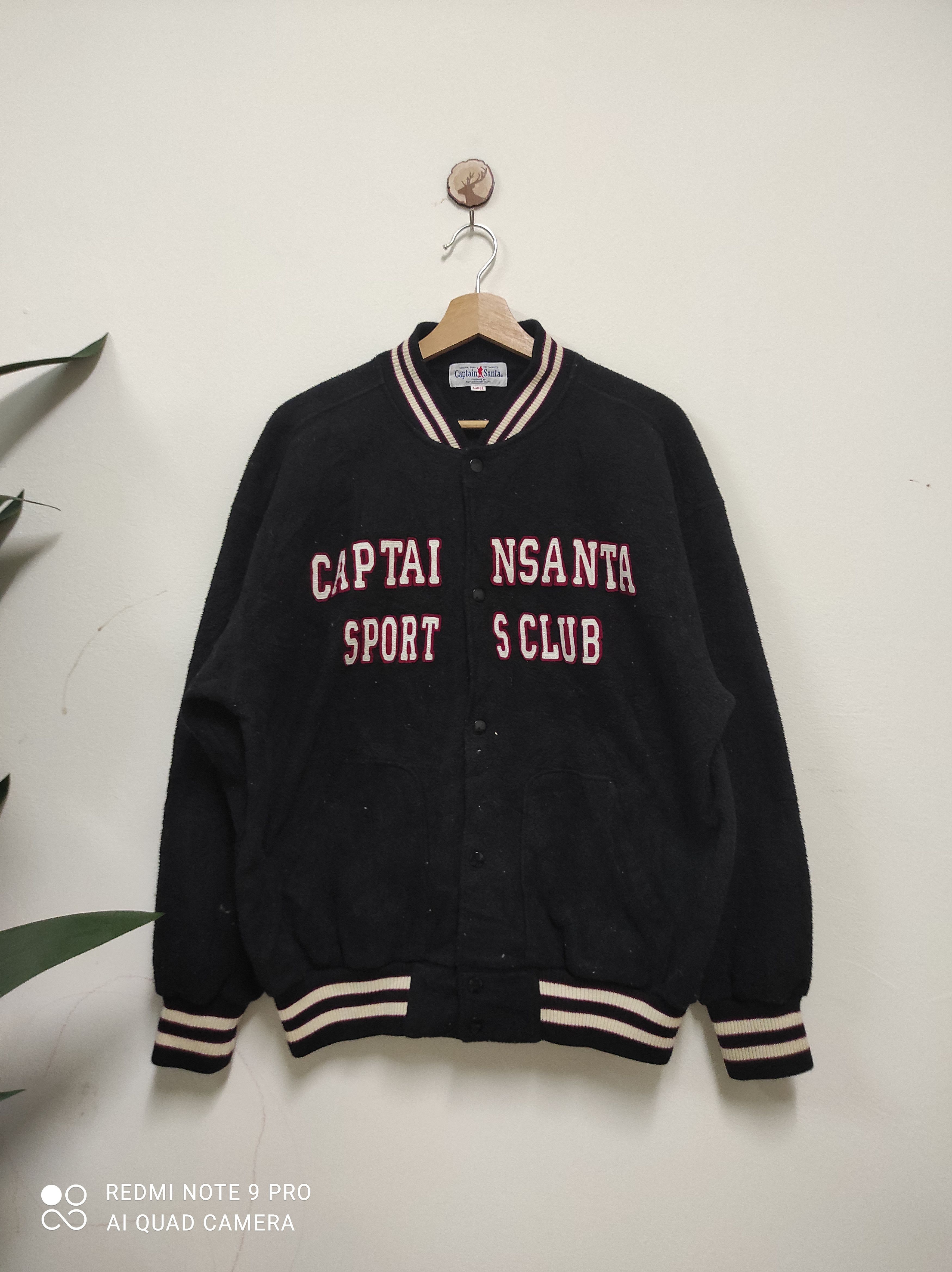 Japanese Brand 🇯🇵 Japanese Brand Captain Santa Wool Varsity Jacket Size US L / EU 52-54 / 3 - 2 Thumbnail
