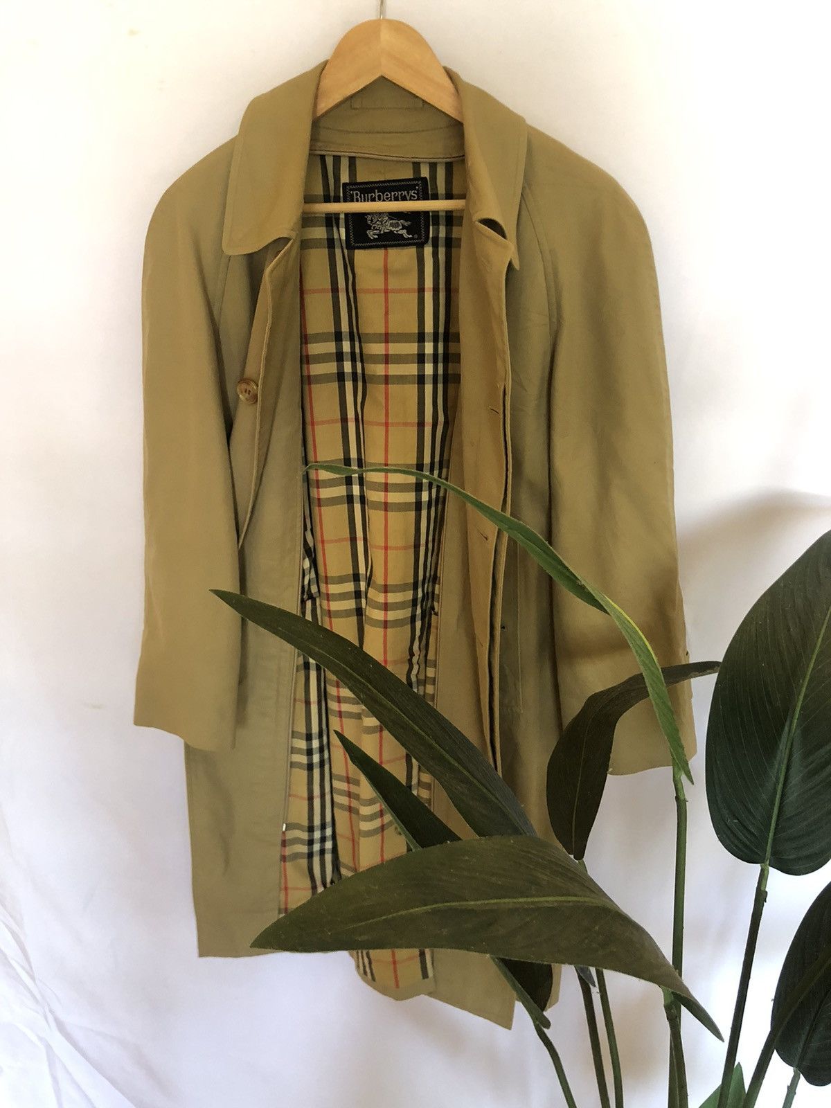 🔥Steal🔥Burberry Nova check Trench Coat