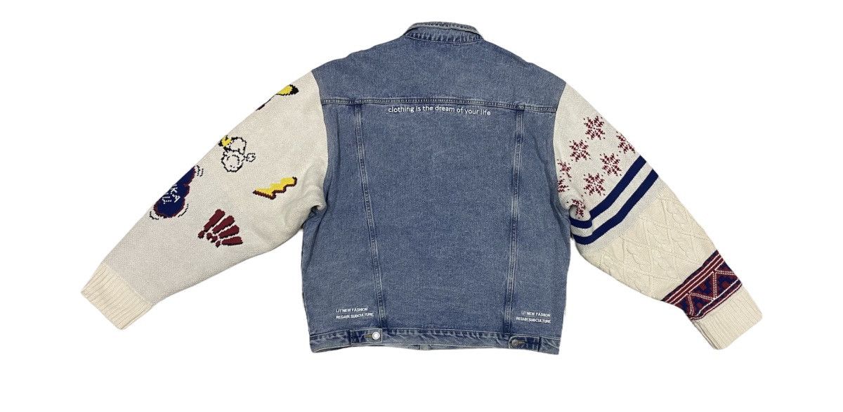 Pokemon Rare🔥POKEMON Denim Jacket x Very Rare Design Size US XL / EU 56 / 4 - 2 Thumbnail