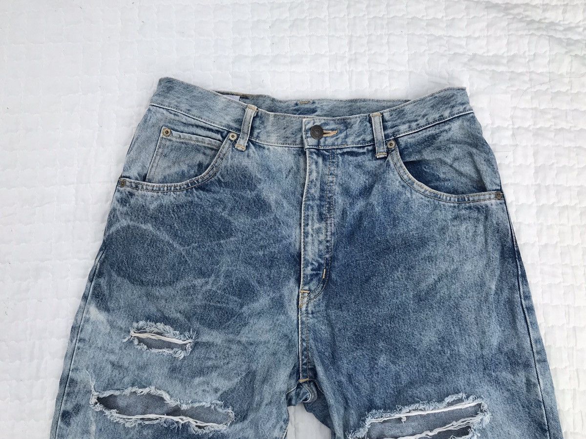 Edwin × Hysteric Glamour Distress Acid Wash Denim By Edwin Size US 32 / EU 48 - 5 Thumbnail