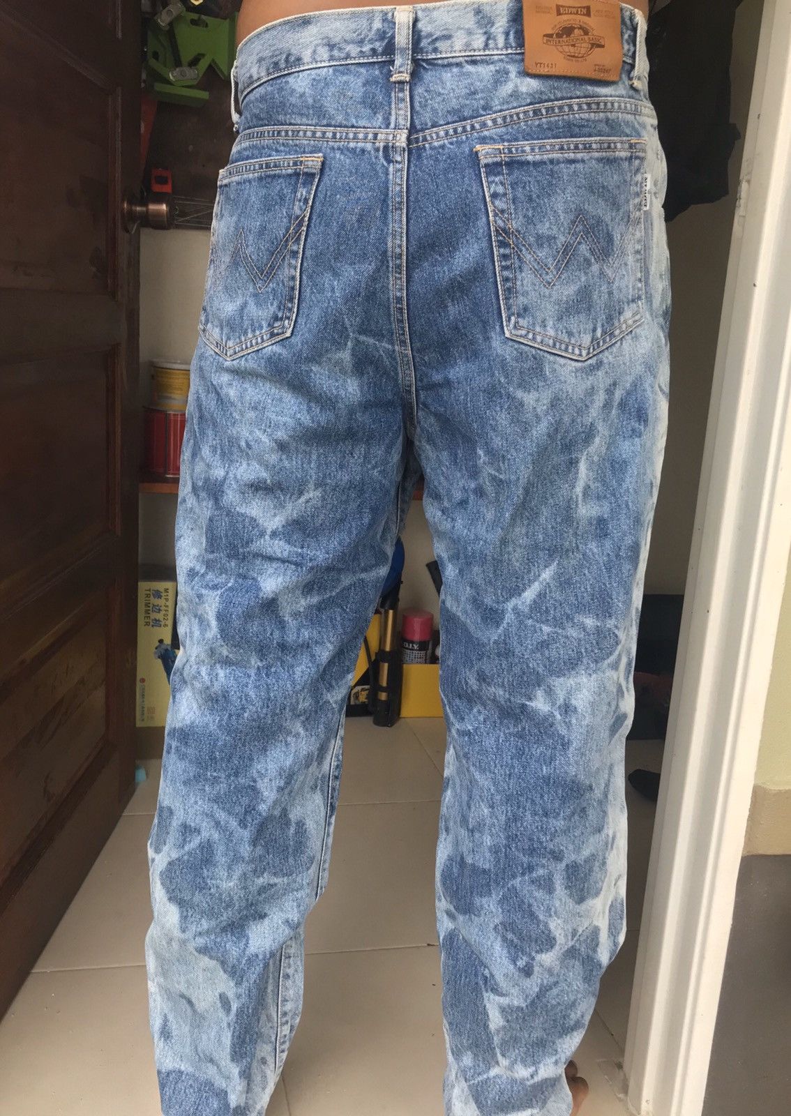 Edwin × Hysteric Glamour Distress Acid Wash Denim By Edwin Size US 32 / EU 48 - 11 Thumbnail