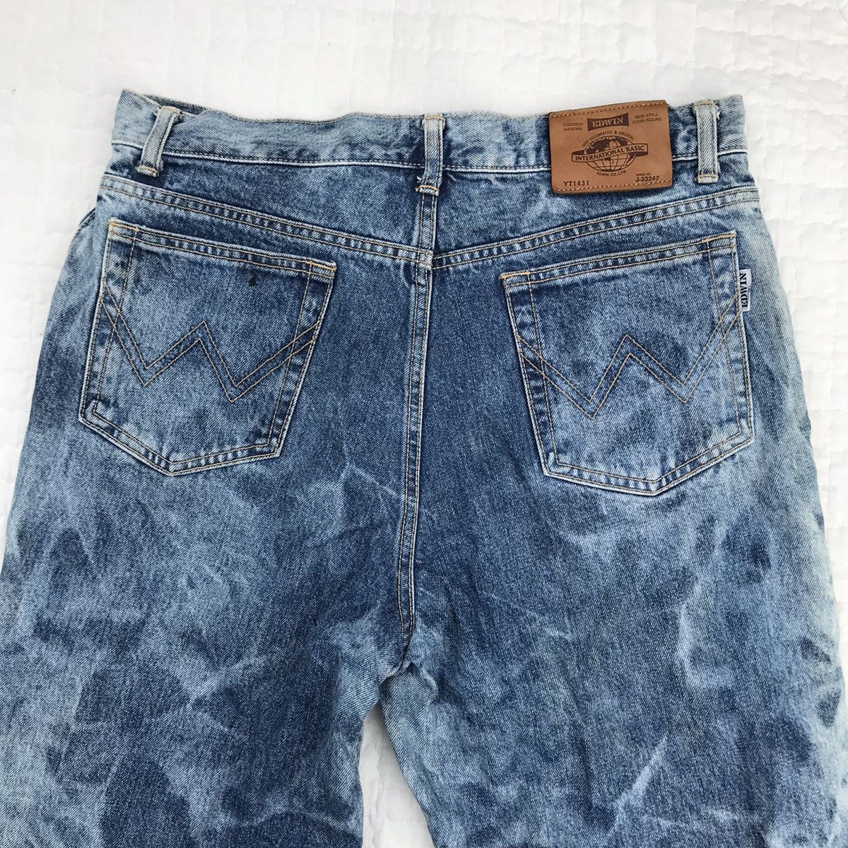Edwin × Hysteric Glamour Distress Acid Wash Denim By Edwin Size US 32 / EU 48 - 6 Thumbnail