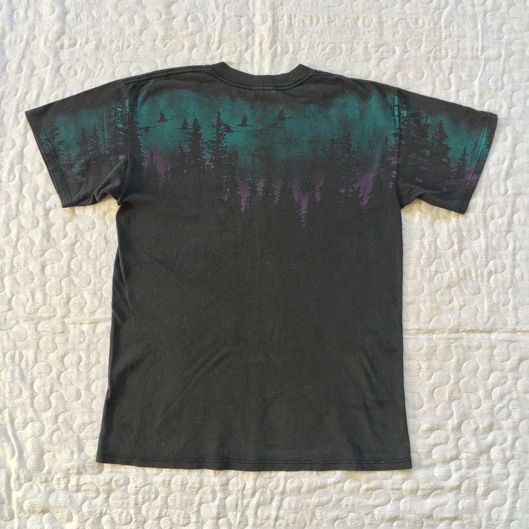 Gildan Vintage Snow Wolf Overprint tee Size US M / EU 48-50 / 2 - 2 Thumbnail