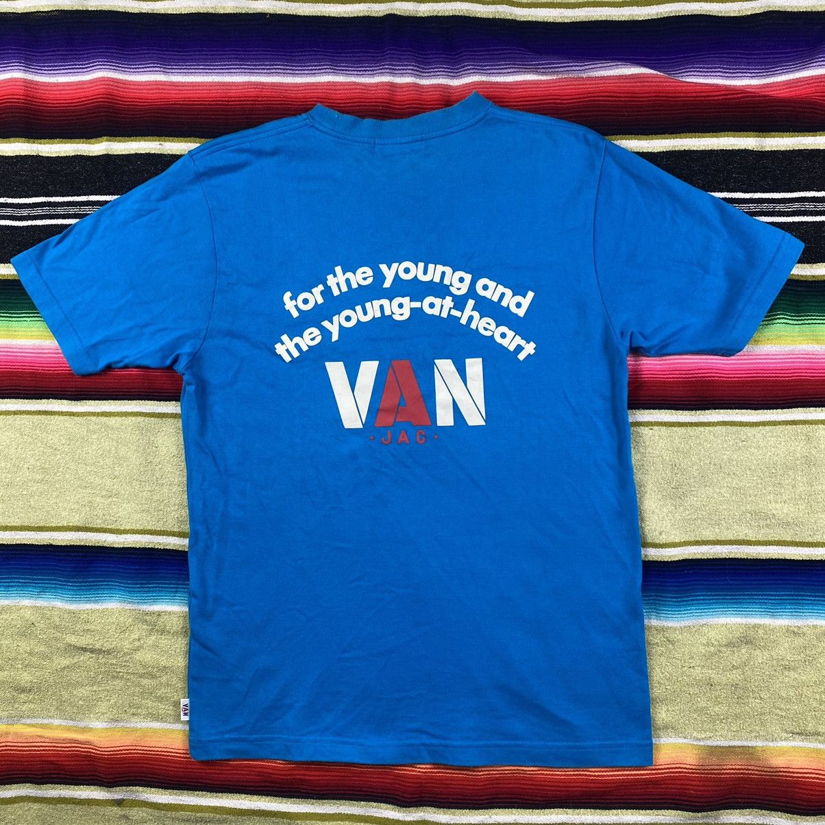 Japanese Brand Van Jack Big Logo Tee Size US S / EU 44-46 / 1 - 3 Thumbnail