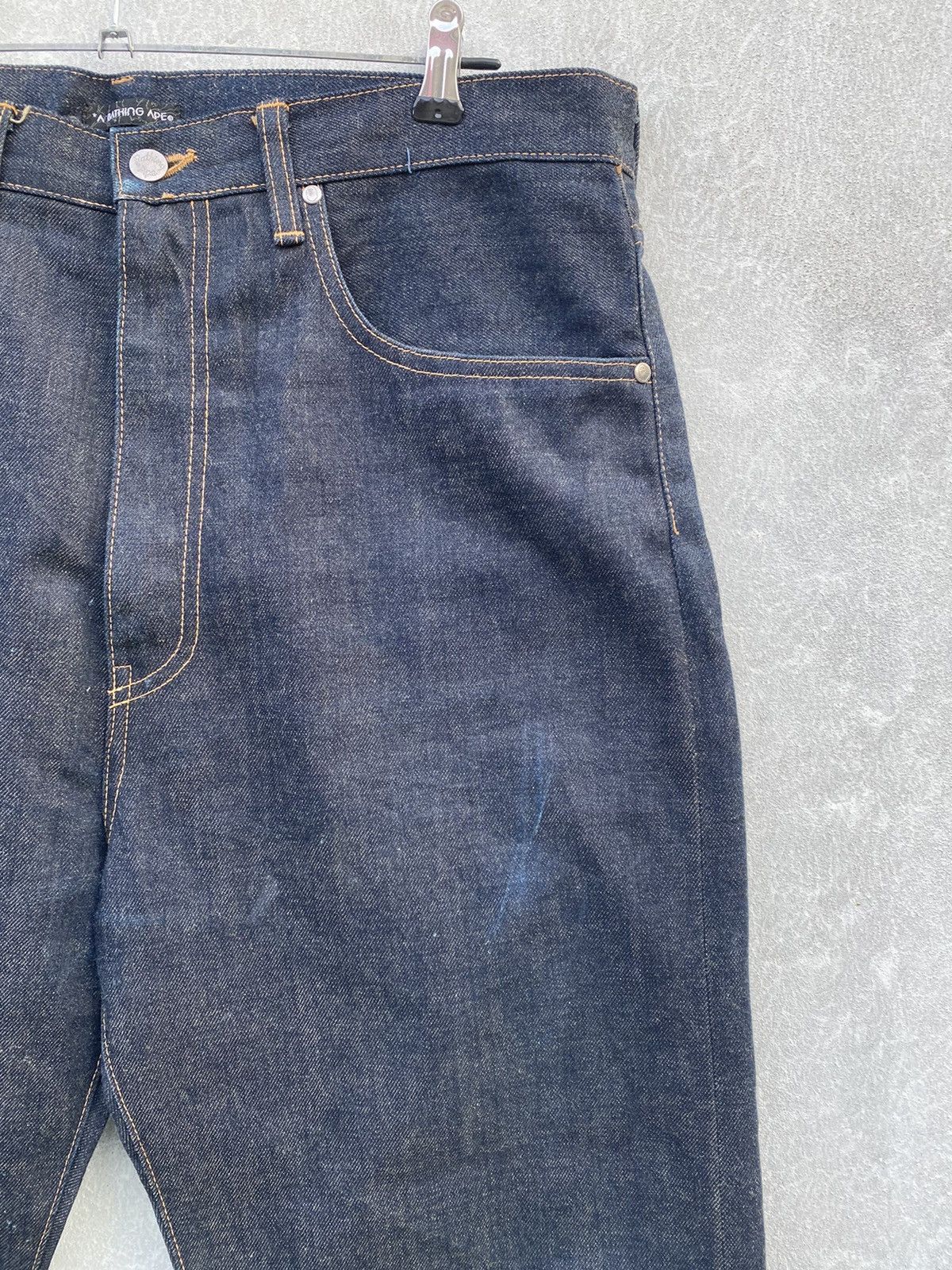 Bape BAPE Denim Selvedge Jeans Size US 37 - 3 Thumbnail