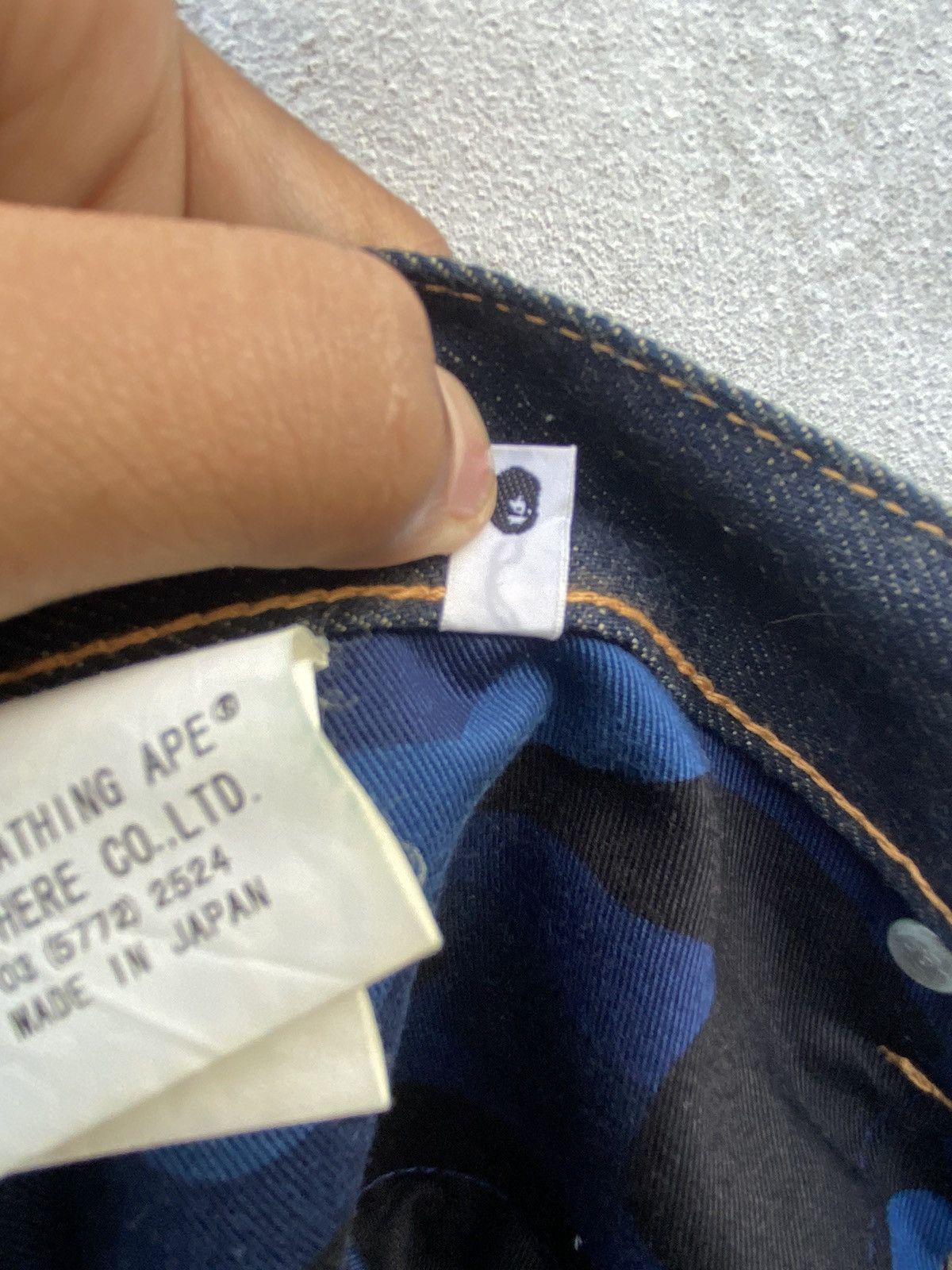 Bape BAPE Denim Selvedge Jeans Size US 37 - 13 Thumbnail