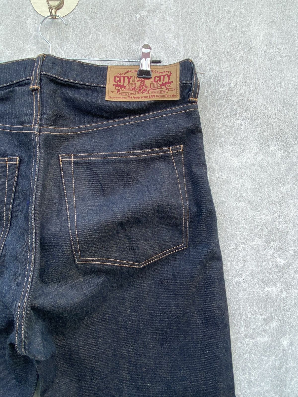 Bape BAPE Denim Selvedge Jeans Size US 37 - 10 Thumbnail