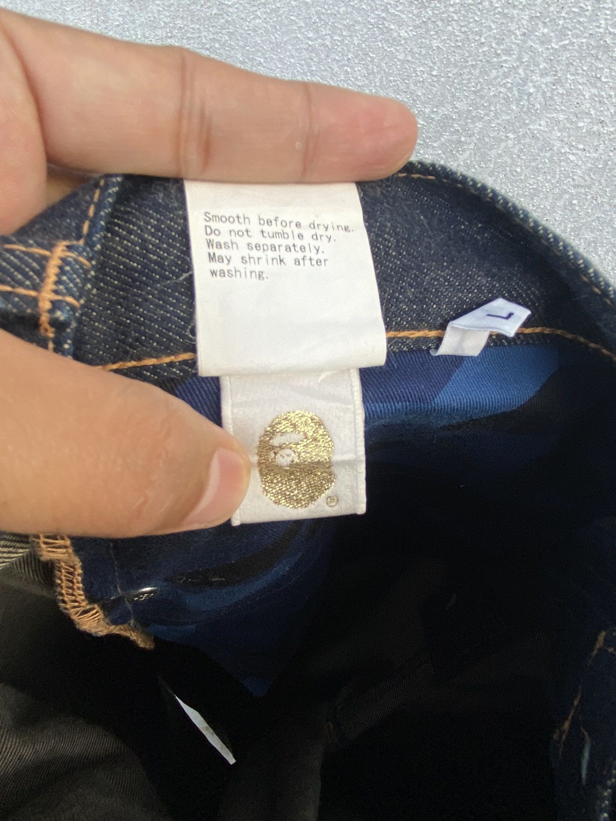 Bape BAPE Denim Selvedge Jeans Size US 37 - 15 Thumbnail