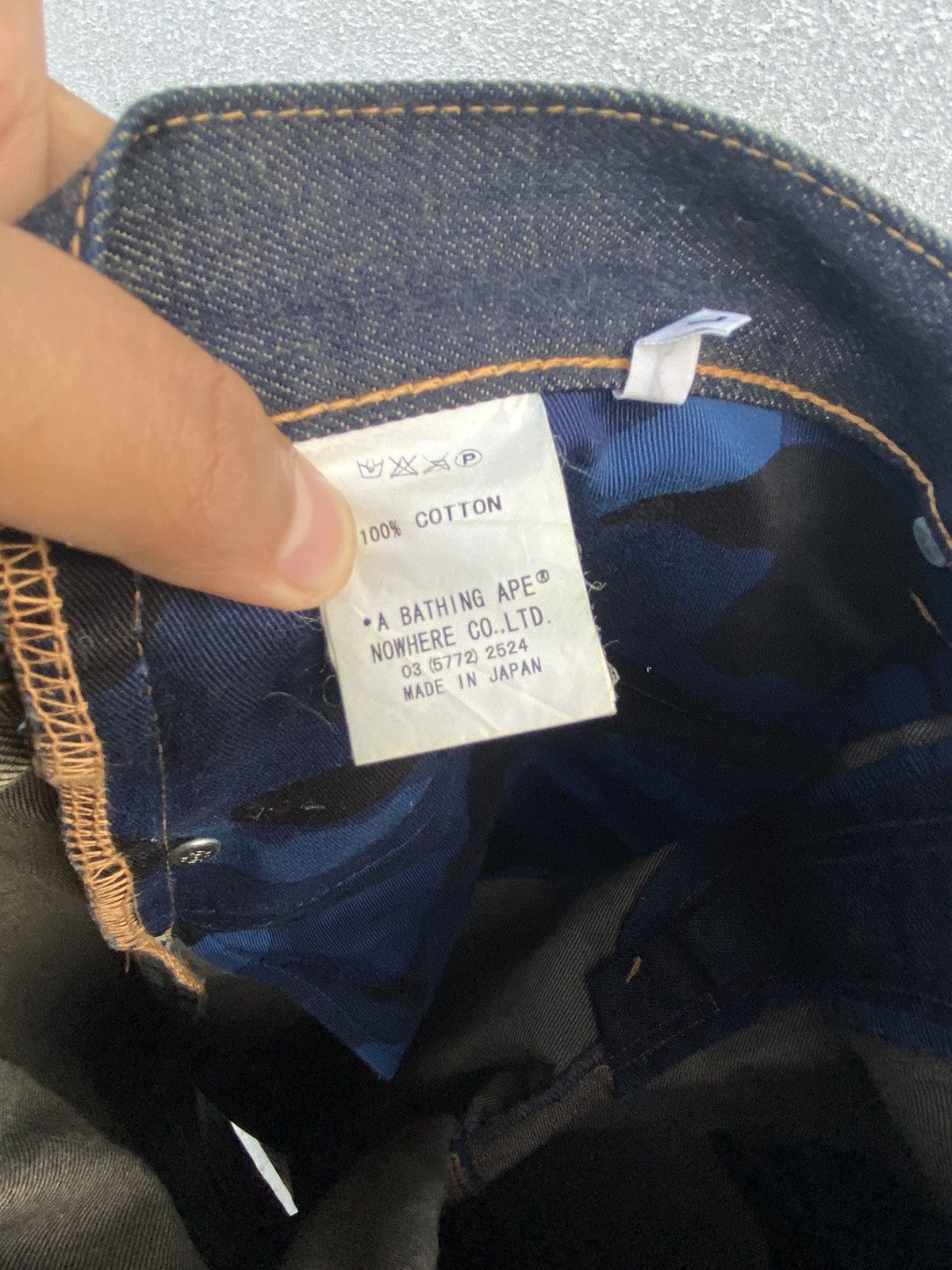 Bape BAPE Denim Selvedge Jeans Size US 37 - 14 Thumbnail