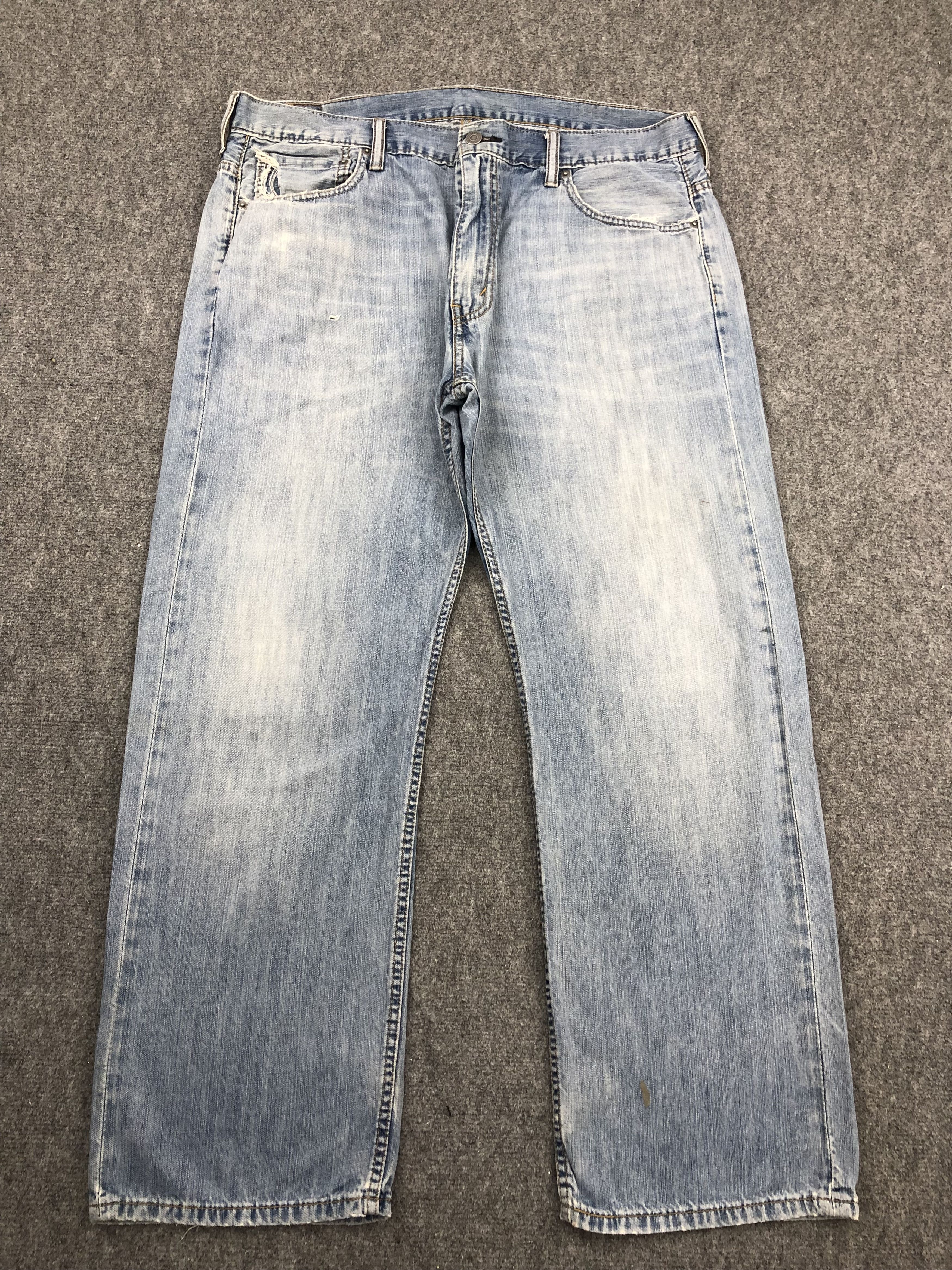 image of Levis 569 Blue Denim Jeans, Men's (Size 38)