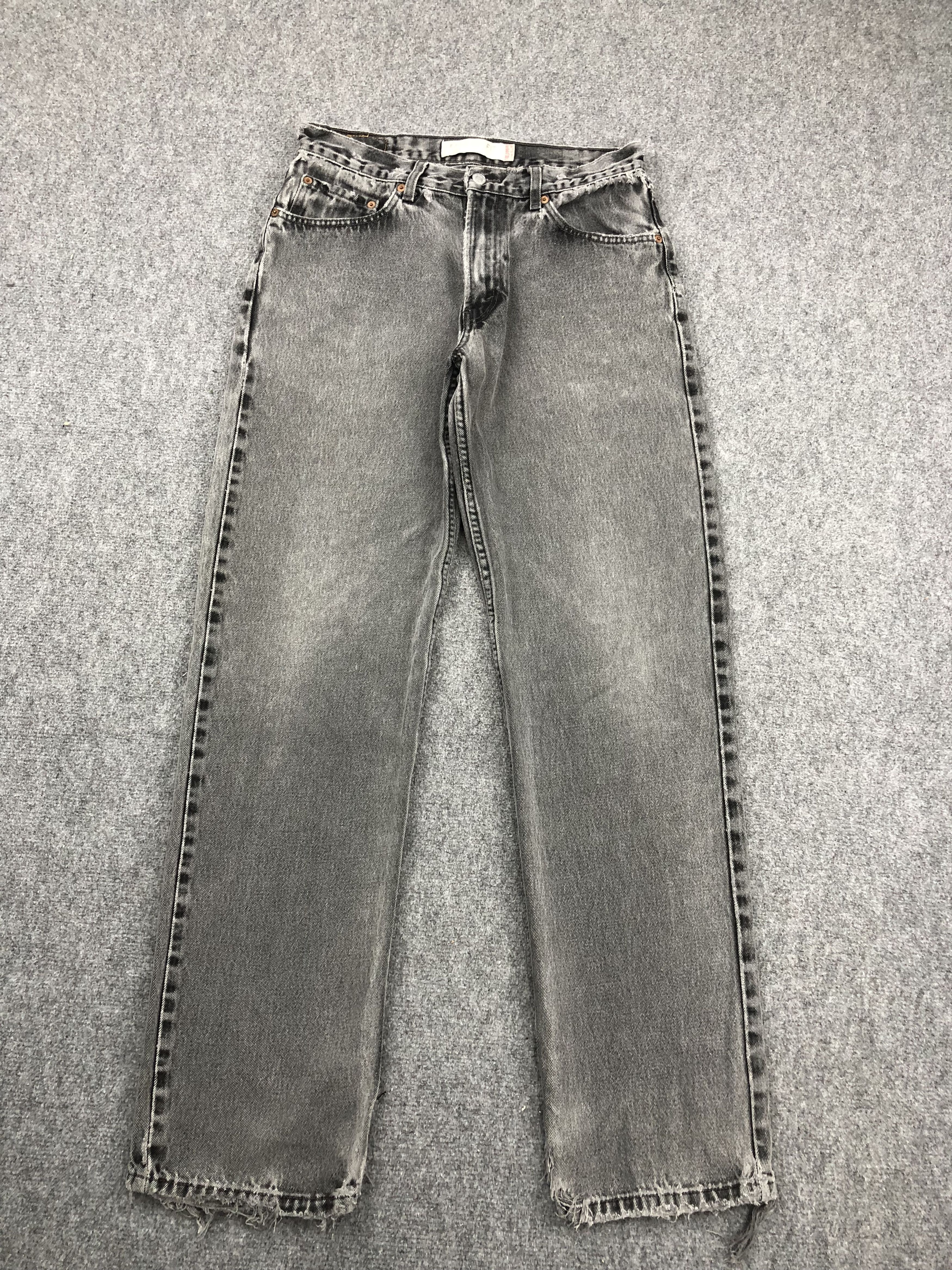 Levi's Vintage Levis 550 Faded Black Jeans 33x32 Size US 33 - 1 Thumbnail