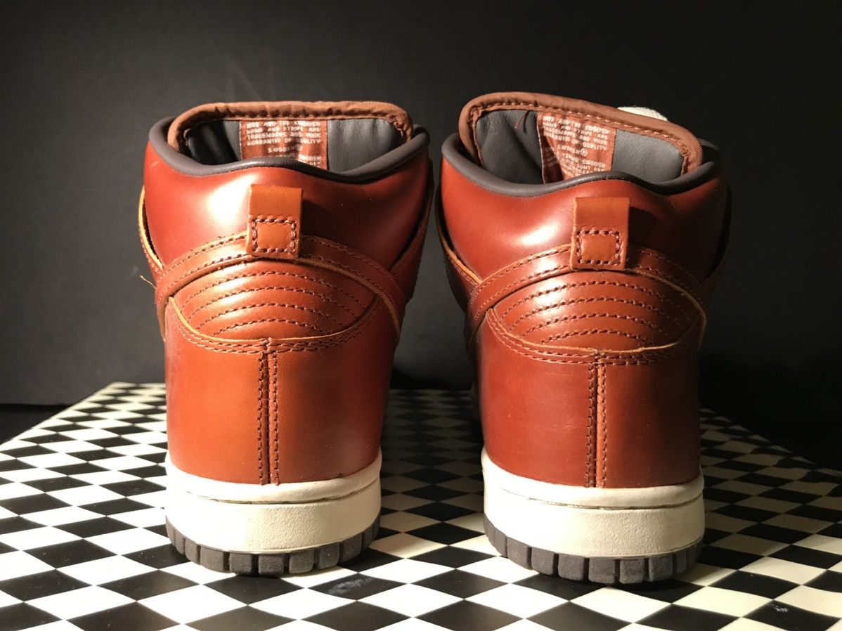 Nike × Vintage 2003 Nike dunk premium high curry brown Size US 8 / EU 41 - 3 Thumbnail