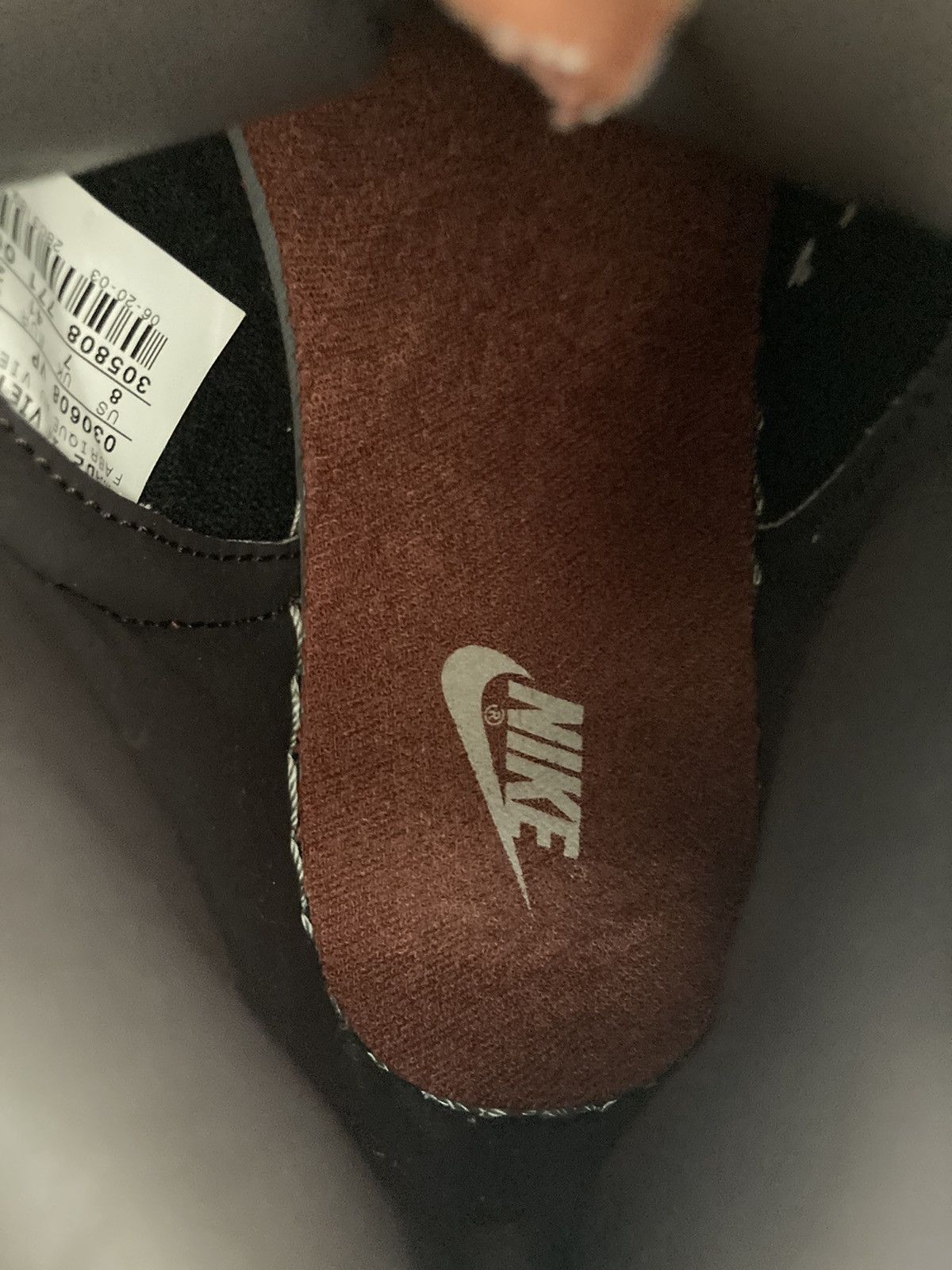 Nike × Vintage 2003 Nike dunk premium high curry brown Size US 8 / EU 41 - 7 Thumbnail