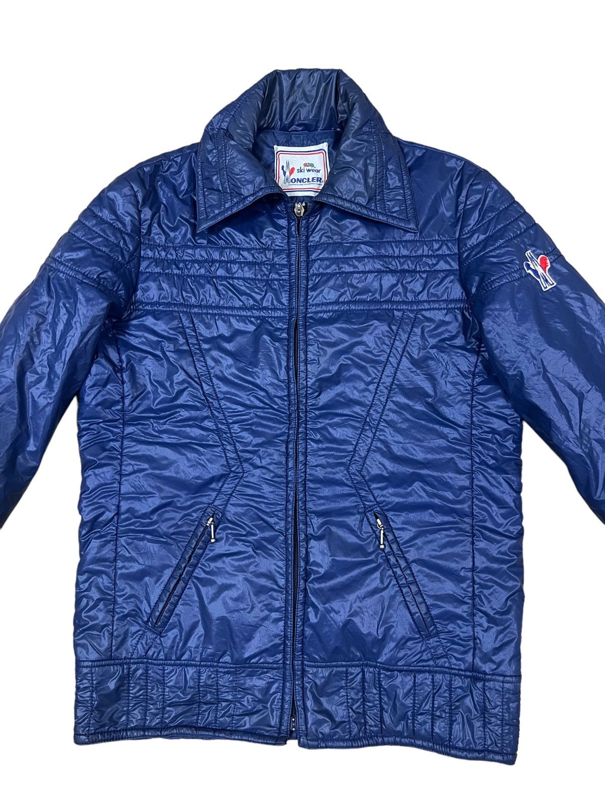 Moncler 1990s Moncler Grenoble 🇫🇷 Ski Wear Winter Bomber Jacket Size US M / EU 48-50 / 2 - 3 Thumbnail