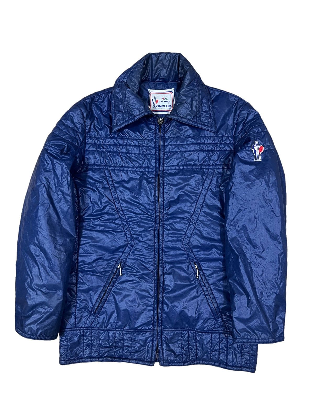 Moncler 1990s Moncler Grenoble 🇫🇷 Ski Wear Winter Bomber Jacket Size US M / EU 48-50 / 2 - 2 Thumbnail