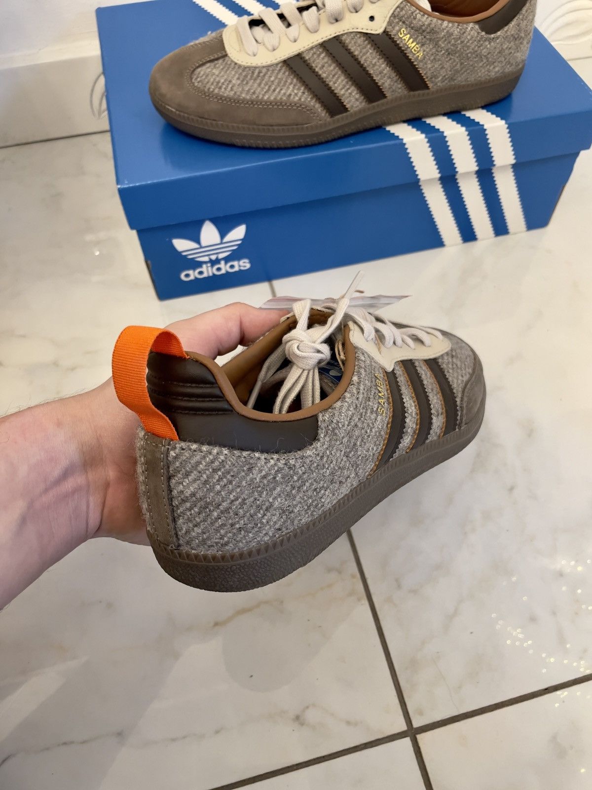 Adidas adidas Samba Fox Tweed Simple Brown | Grailed