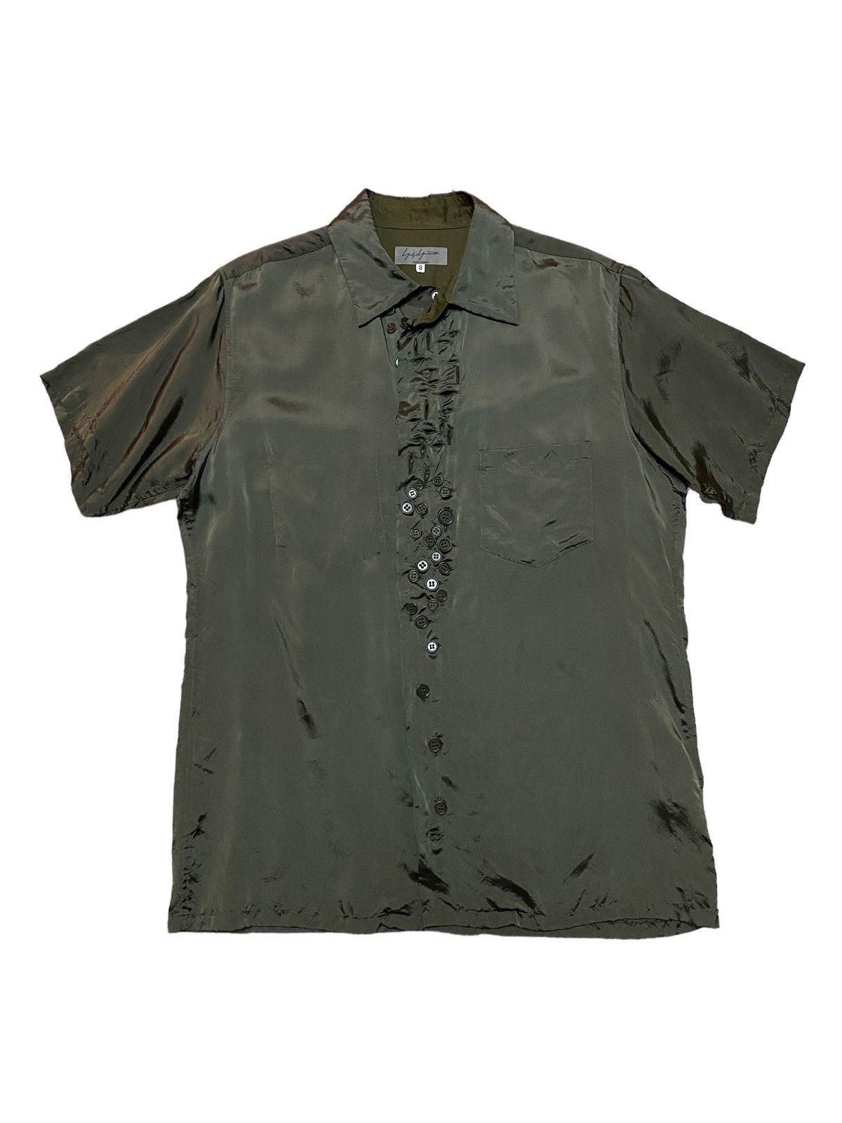 Yohji Yamamoto LAST DROP ☄️ S/S 2010 Many Buttons Shirt Yohji Yamamoto LAST DROP ☄️ S/S 2010 Many Buttons Shirt