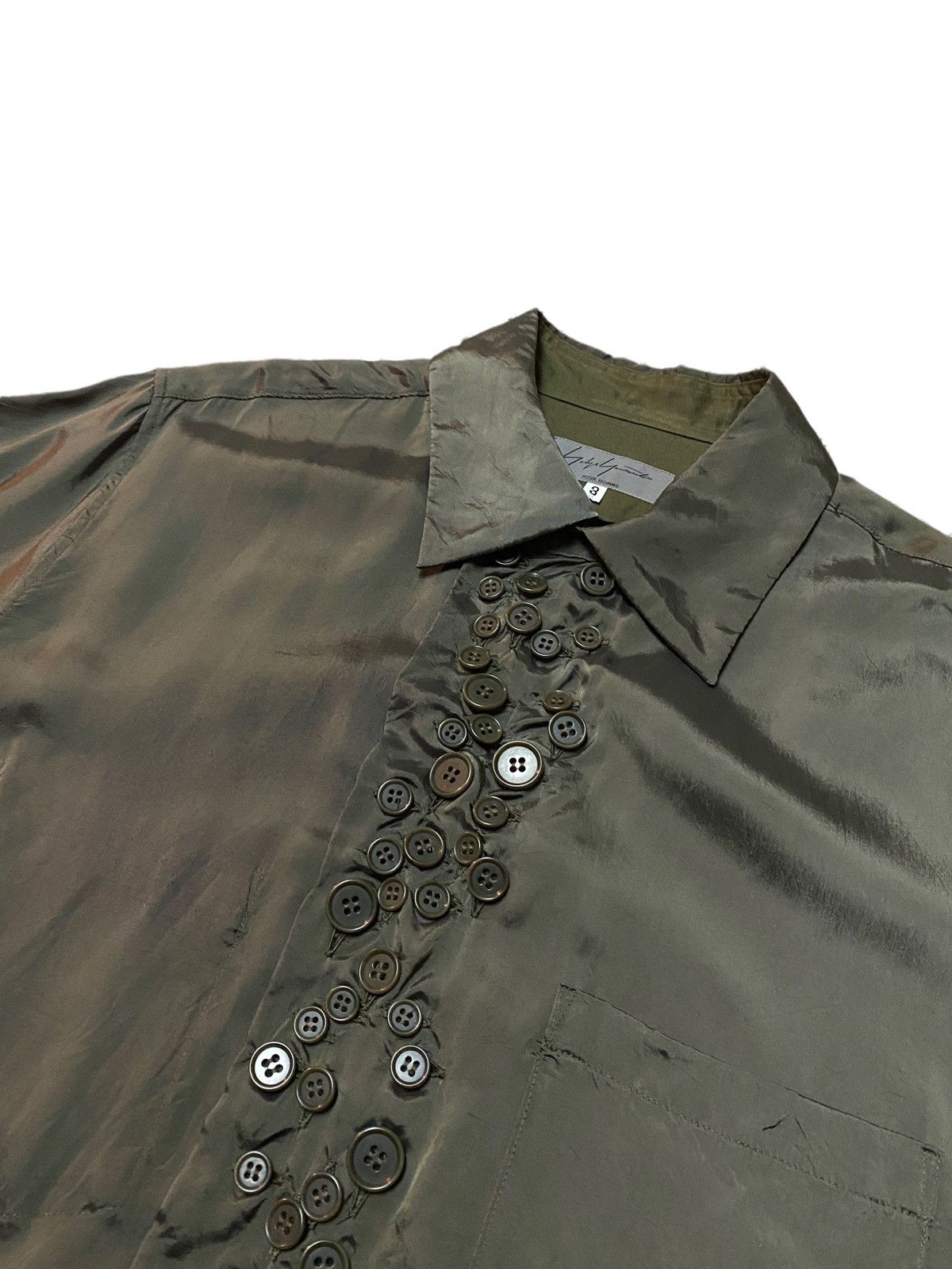 LAST DROP ☄️ S/S 2010 Many Buttons Shirt