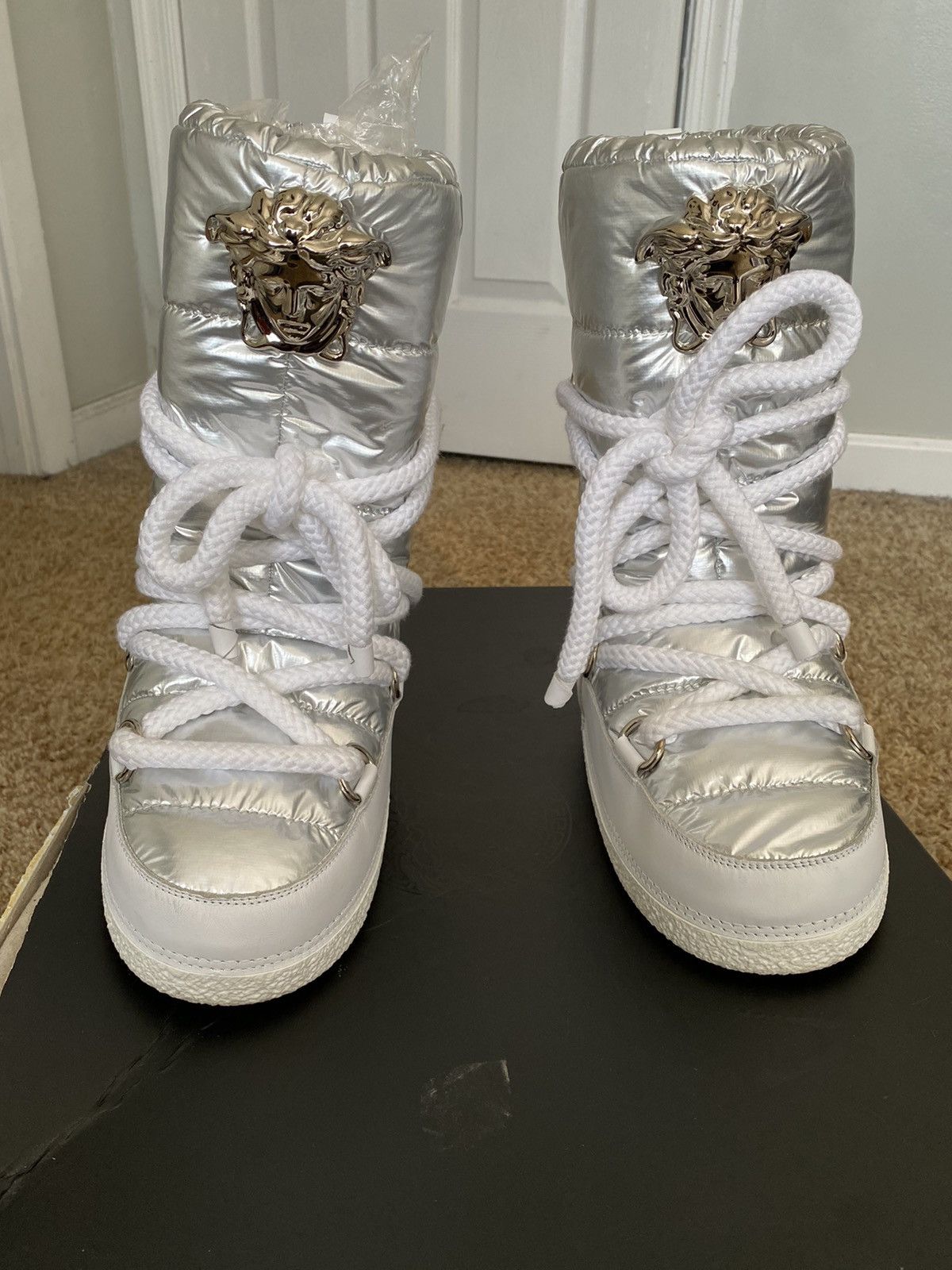 Versace moon hot sale boots