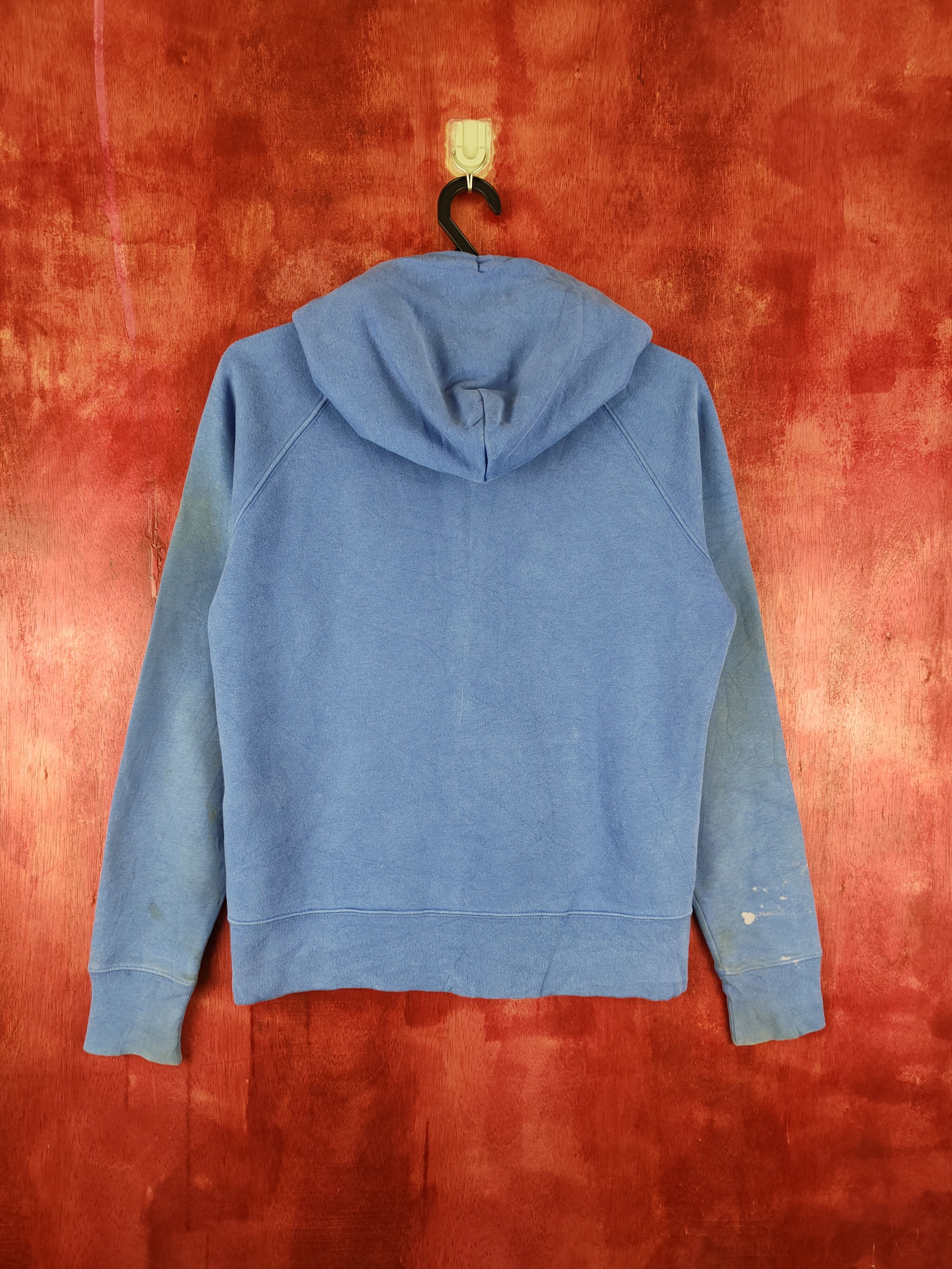Gap GAP Blue Faded Hoodie Sweater #309B Size S / US 4 / IT 40 - 7 Thumbnail