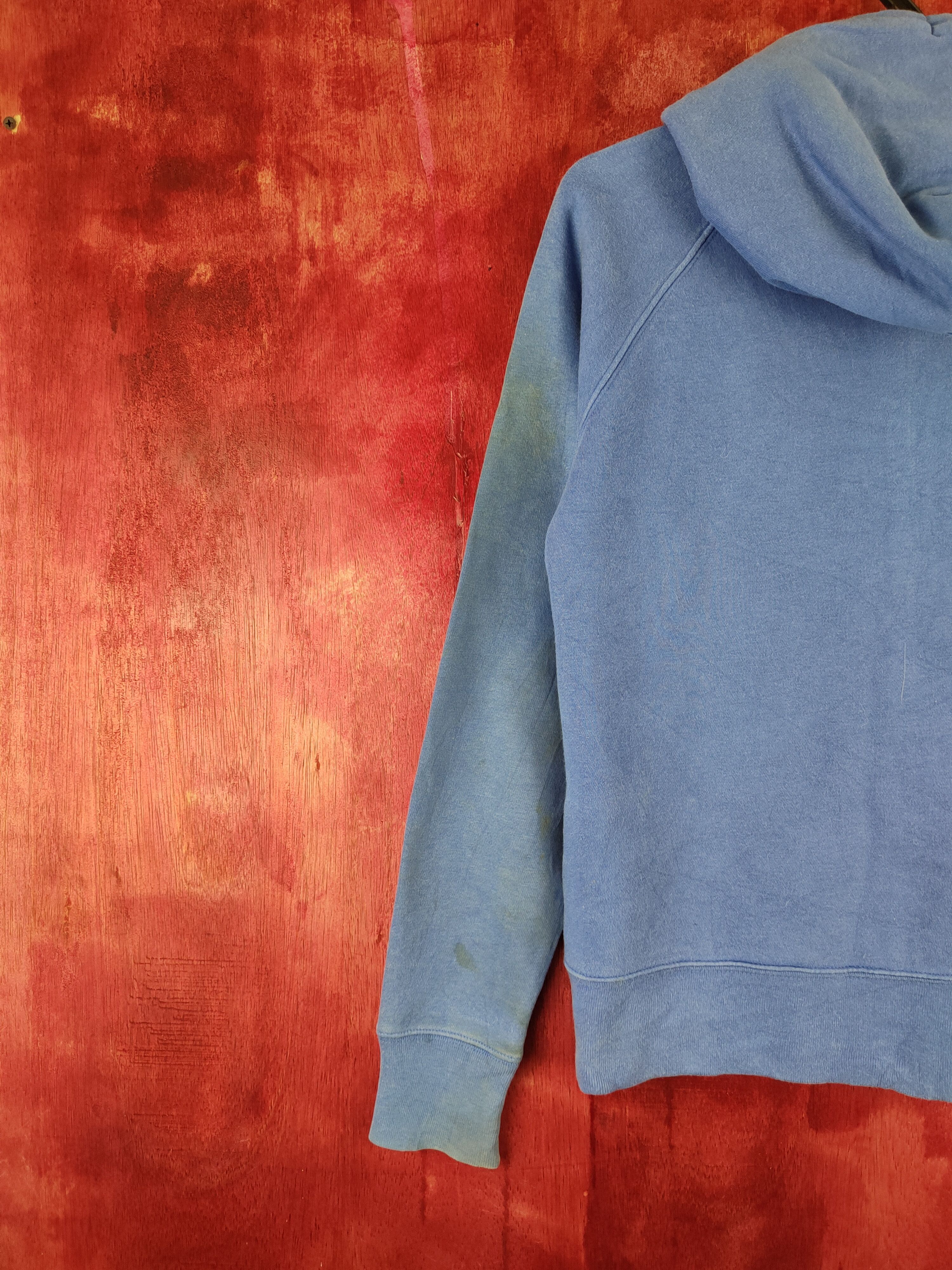 Gap GAP Blue Faded Hoodie Sweater #309B Size S / US 4 / IT 40 - 9 Thumbnail