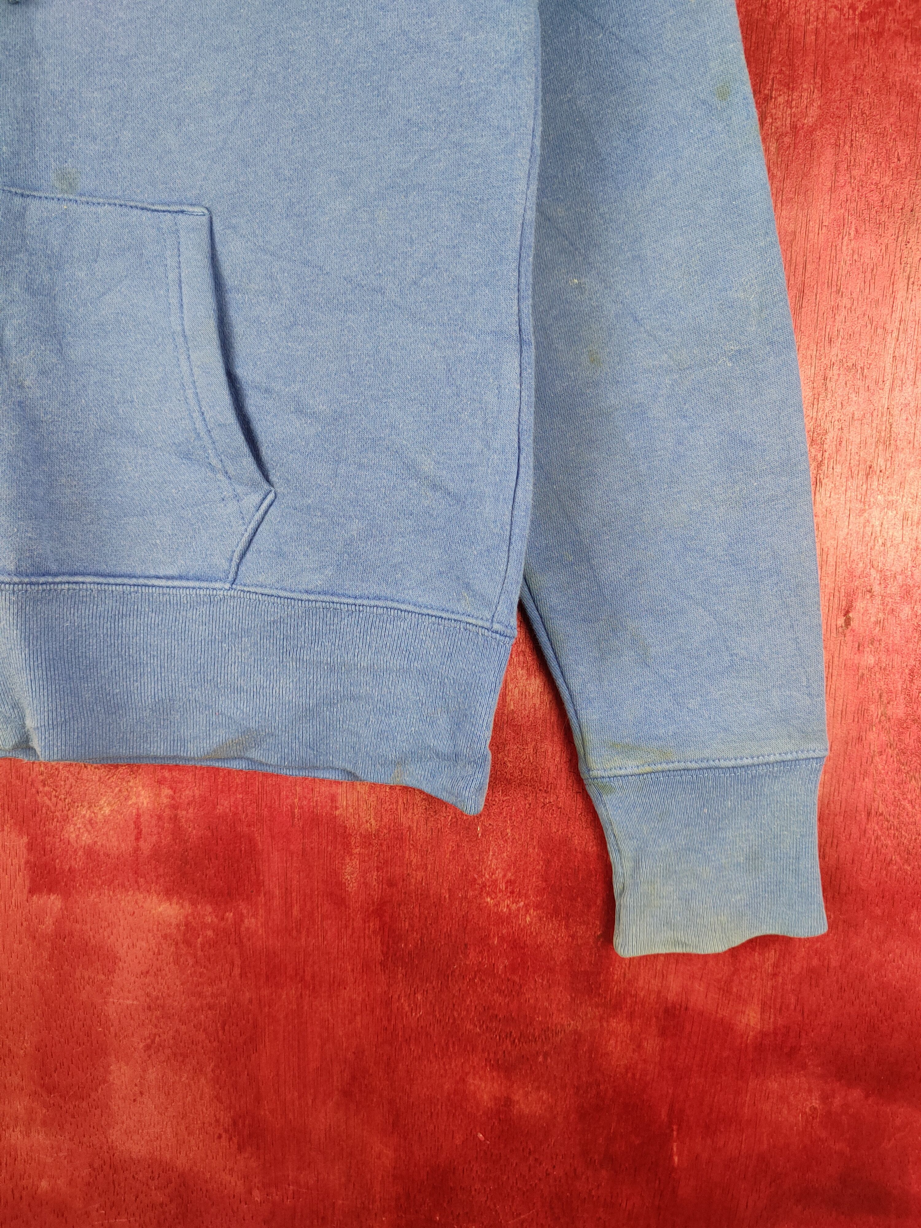 Gap GAP Blue Faded Hoodie Sweater #309B Size S / US 4 / IT 40 - 6 Thumbnail