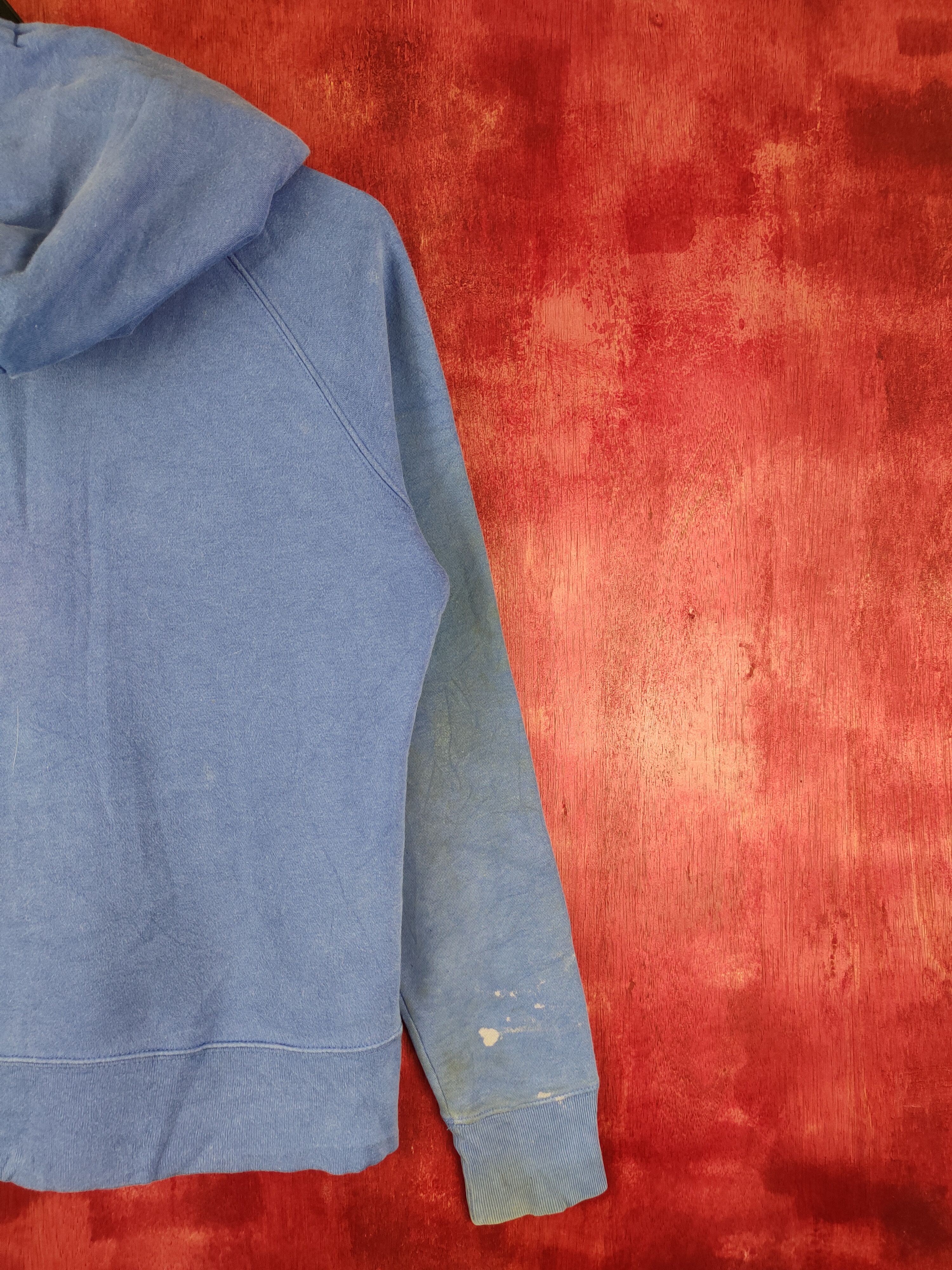 Gap GAP Blue Faded Hoodie Sweater #309B Size S / US 4 / IT 40 - 8 Thumbnail