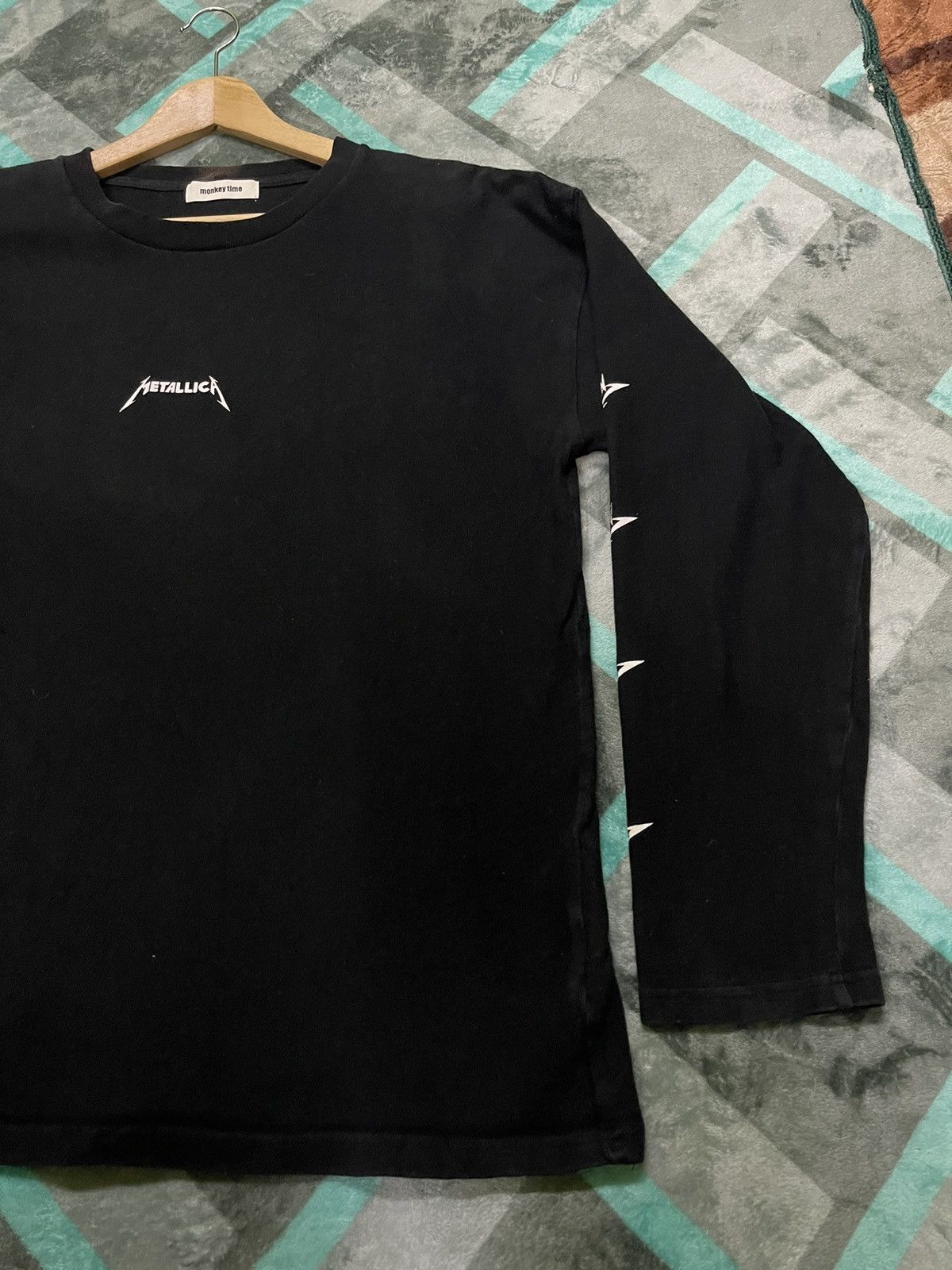 Band Tees × Metallica × monkey time METALLICA ROCK BAND MONKEY TIME LONGSLEEVE TSHIRT Size US L / EU 52-54 / 3 - 3 Thumbnail