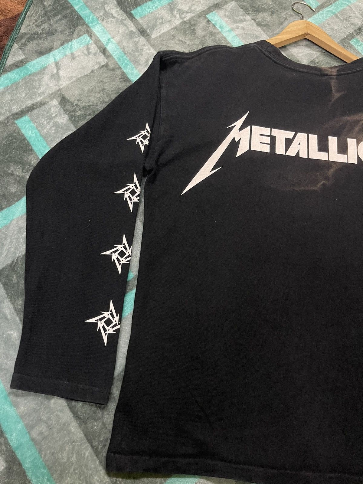 Band Tees × Metallica × monkey time METALLICA ROCK BAND MONKEY TIME LONGSLEEVE TSHIRT Size US L / EU 52-54 / 3 - 7 Thumbnail