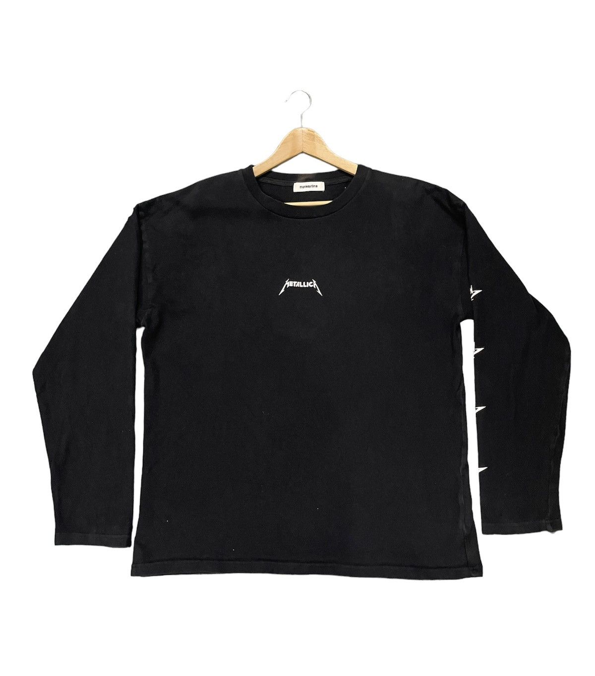 Band Tees × Metallica × monkey time METALLICA ROCK BAND MONKEY TIME LONGSLEEVE TSHIRT Size US L / EU 52-54 / 3 - 2 Thumbnail
