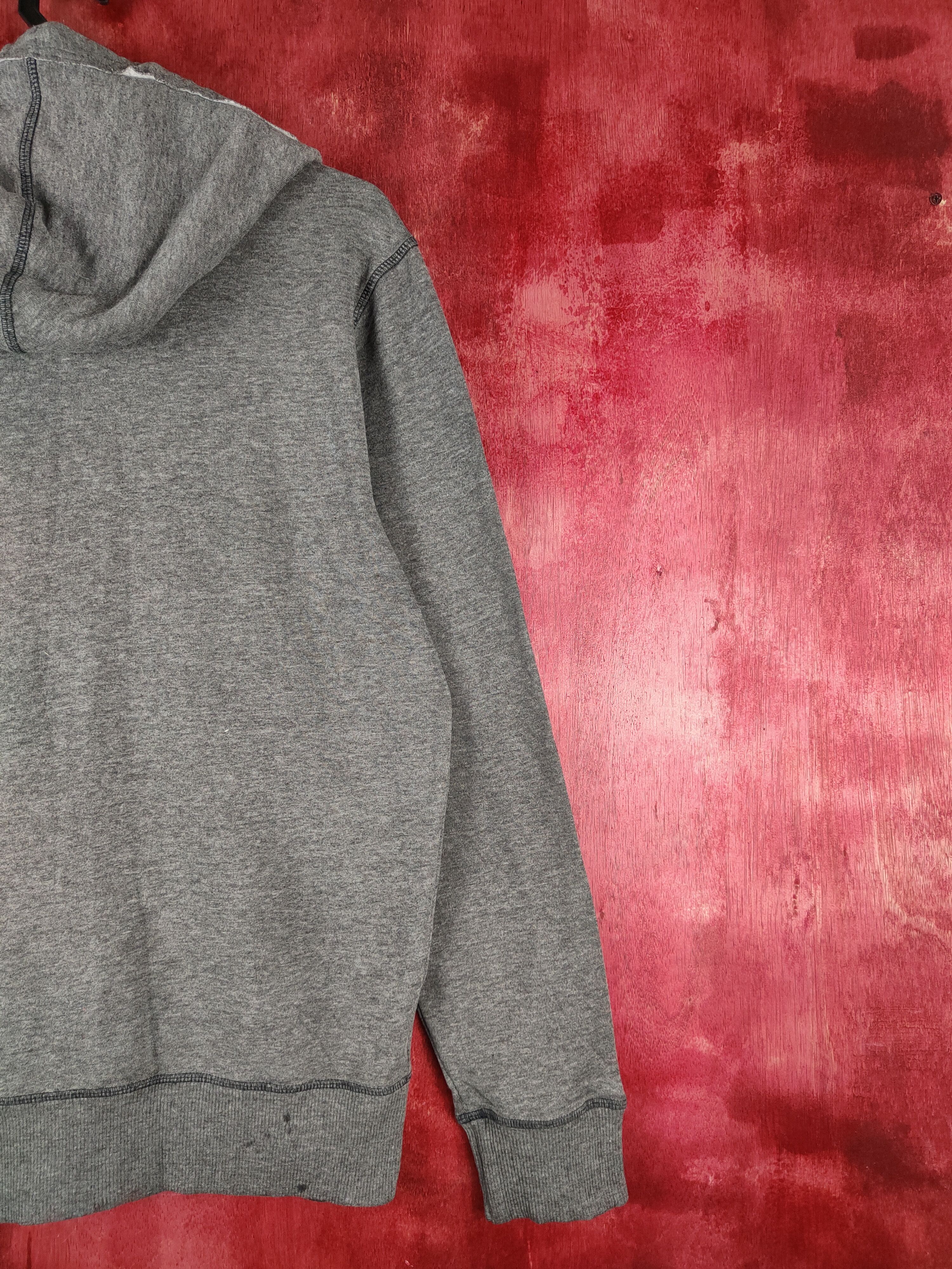 Replay Replay distressed ripped Gray Hoodie Sweater #303B Size US M / EU 48-50 / 2 - 13 Thumbnail