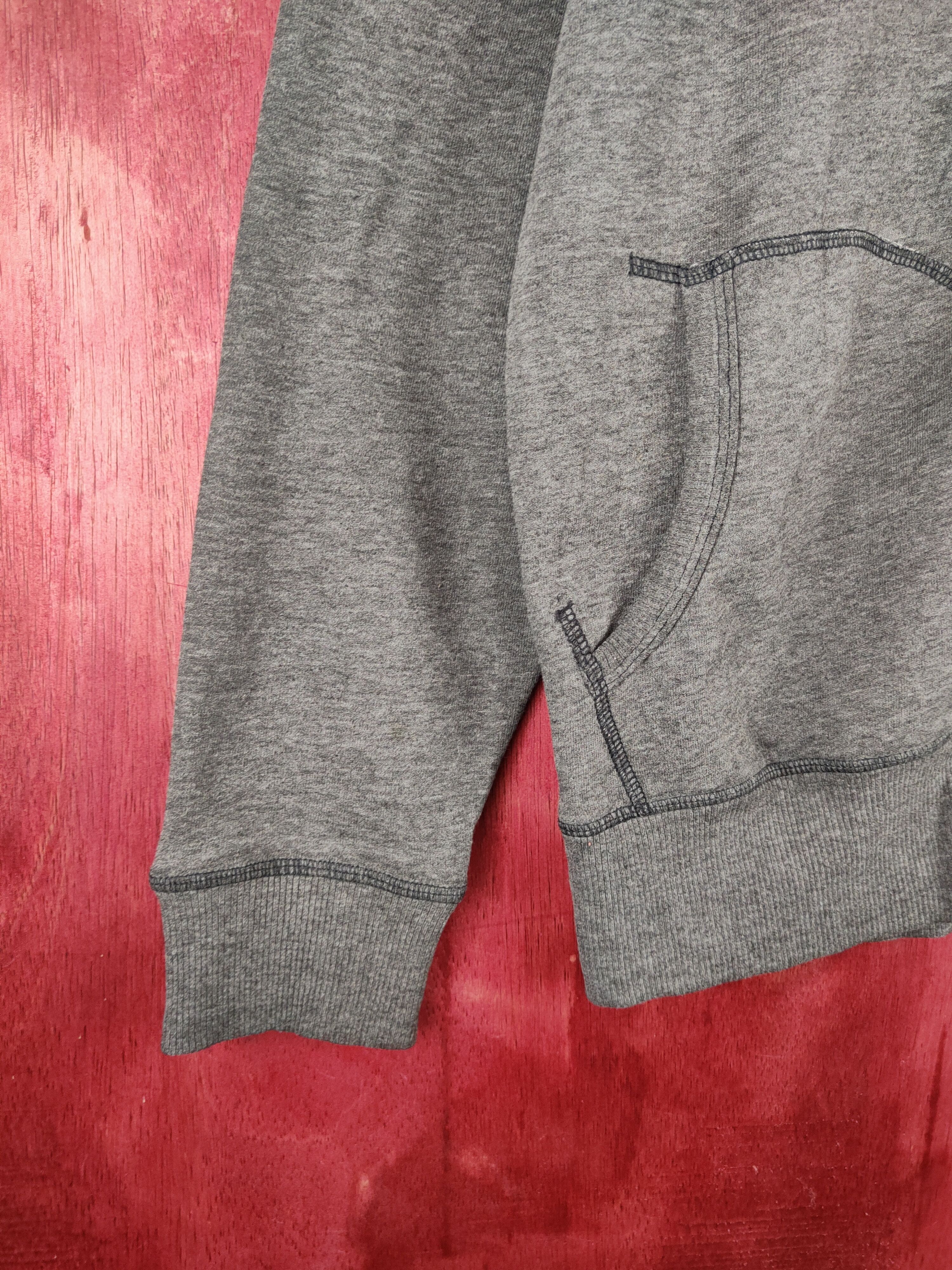 Replay Replay distressed ripped Gray Hoodie Sweater #303B Size US M / EU 48-50 / 2 - 5 Thumbnail