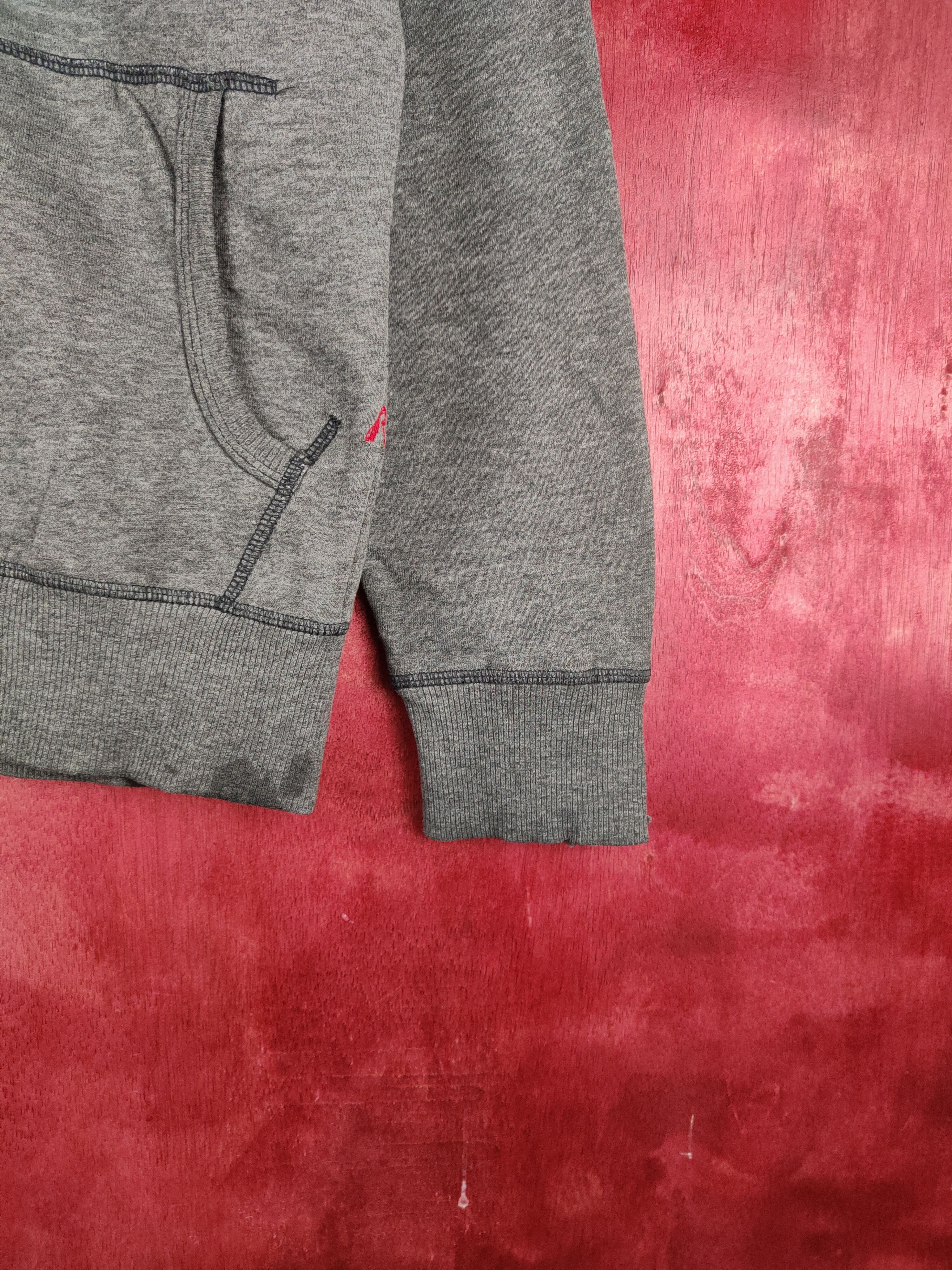 Replay Replay distressed ripped Gray Hoodie Sweater #303B Size US M / EU 48-50 / 2 - 9 Thumbnail