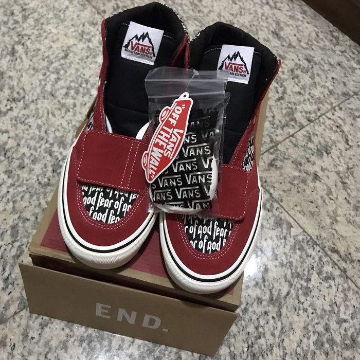 Fog shop vans grailed