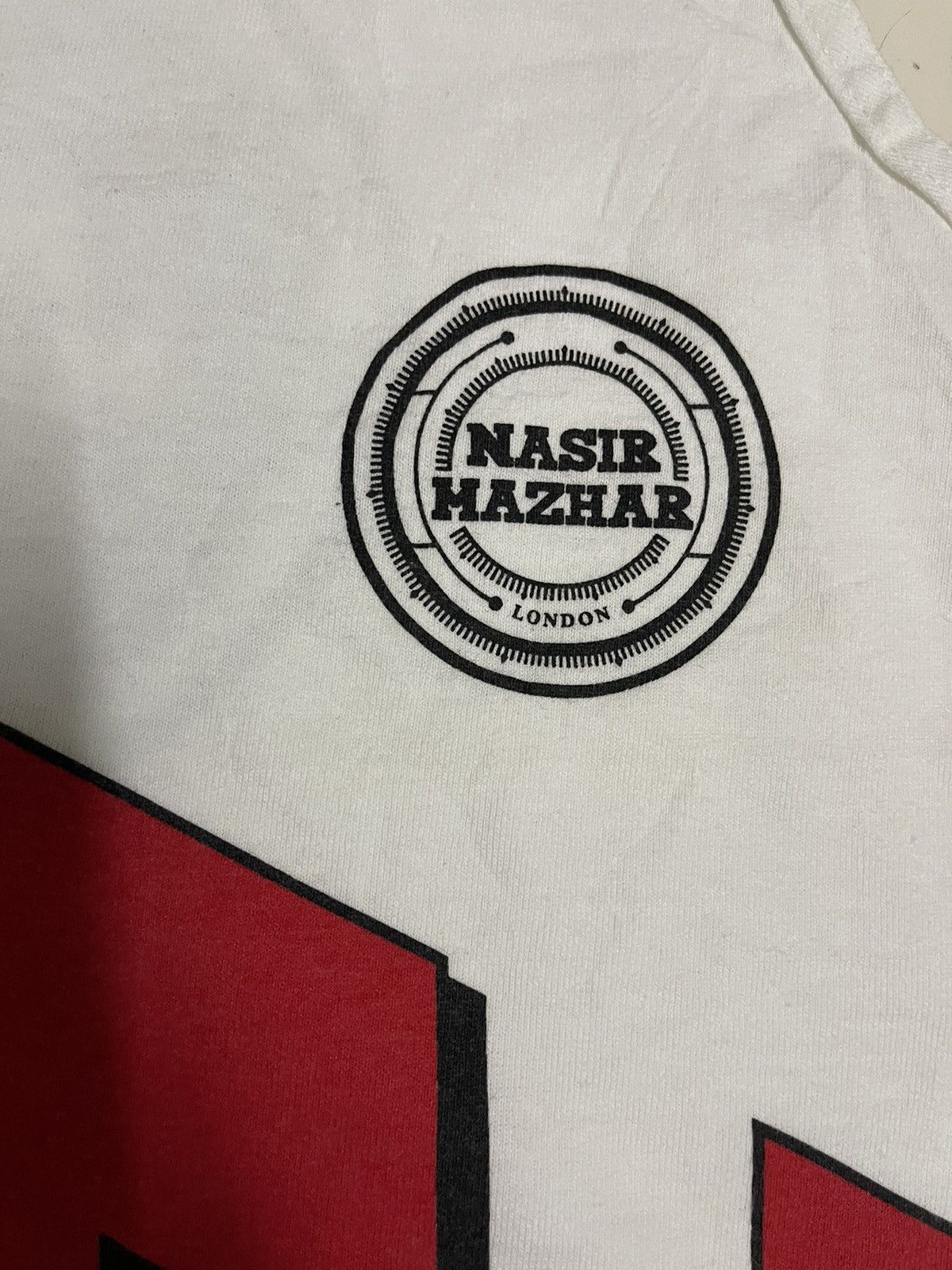 Nasir Mazhar × Vintage Vintage Nasir Mazhar London Made In usa Tank Top Size US L / EU 52-54 / 3 - 5 Thumbnail