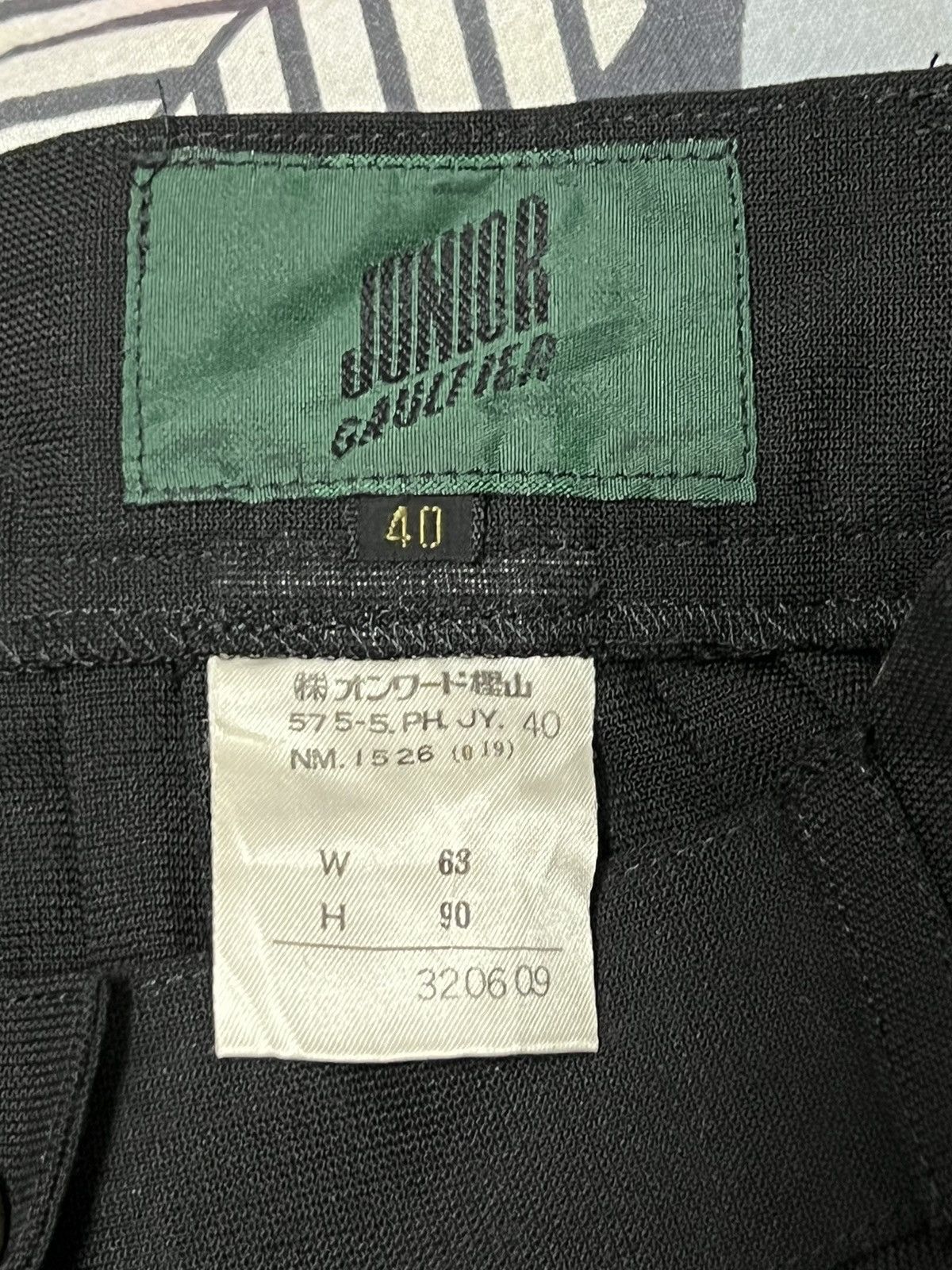 Jean Paul Gaultier junior GAULTIER mini skirts black saiz 40 Size 40" / US 18 - 7 Thumbnail