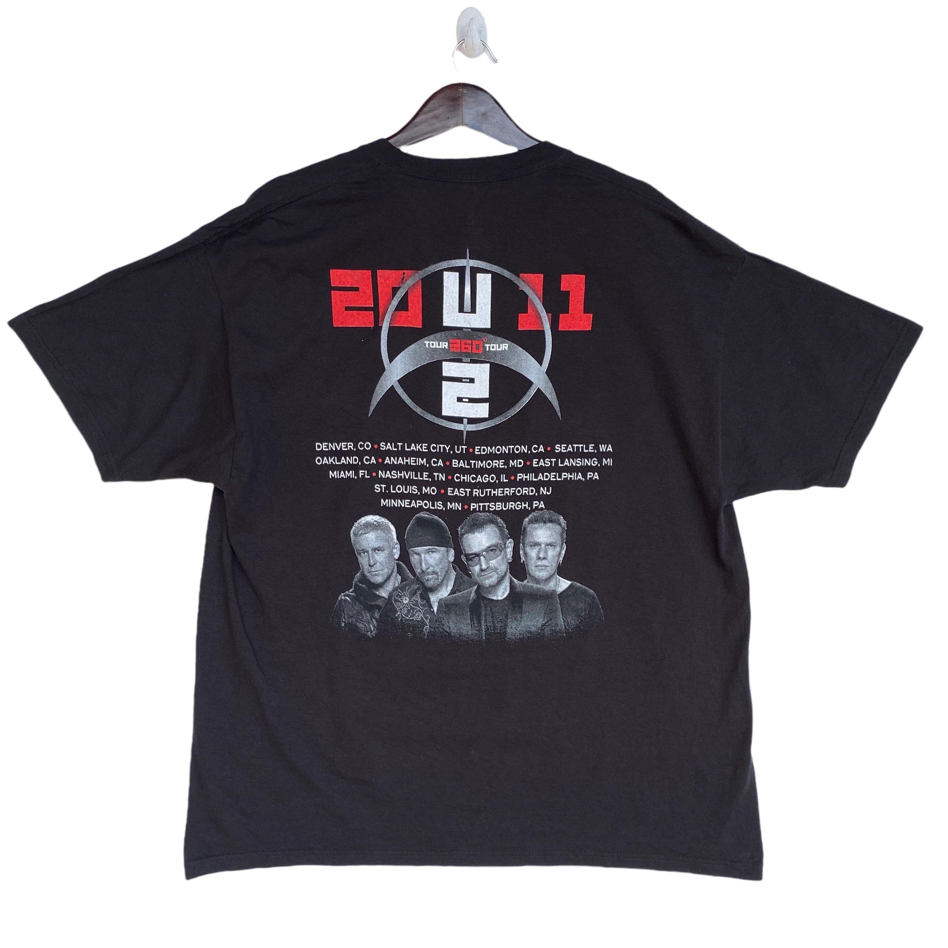 Band Tees U2 Rock Band USA tour 360 tee shirt Size US XL / EU 56 / 4 - 1 Thumbnail
