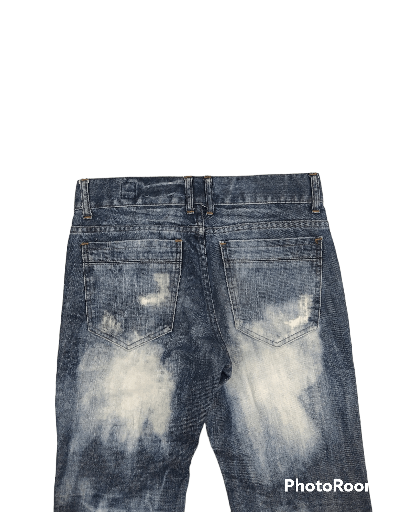 semanticdesign SiCK🔥SEMANTIC DESIGN BLEACH DENIM PANTS Size US 29 - 4 Thumbnail