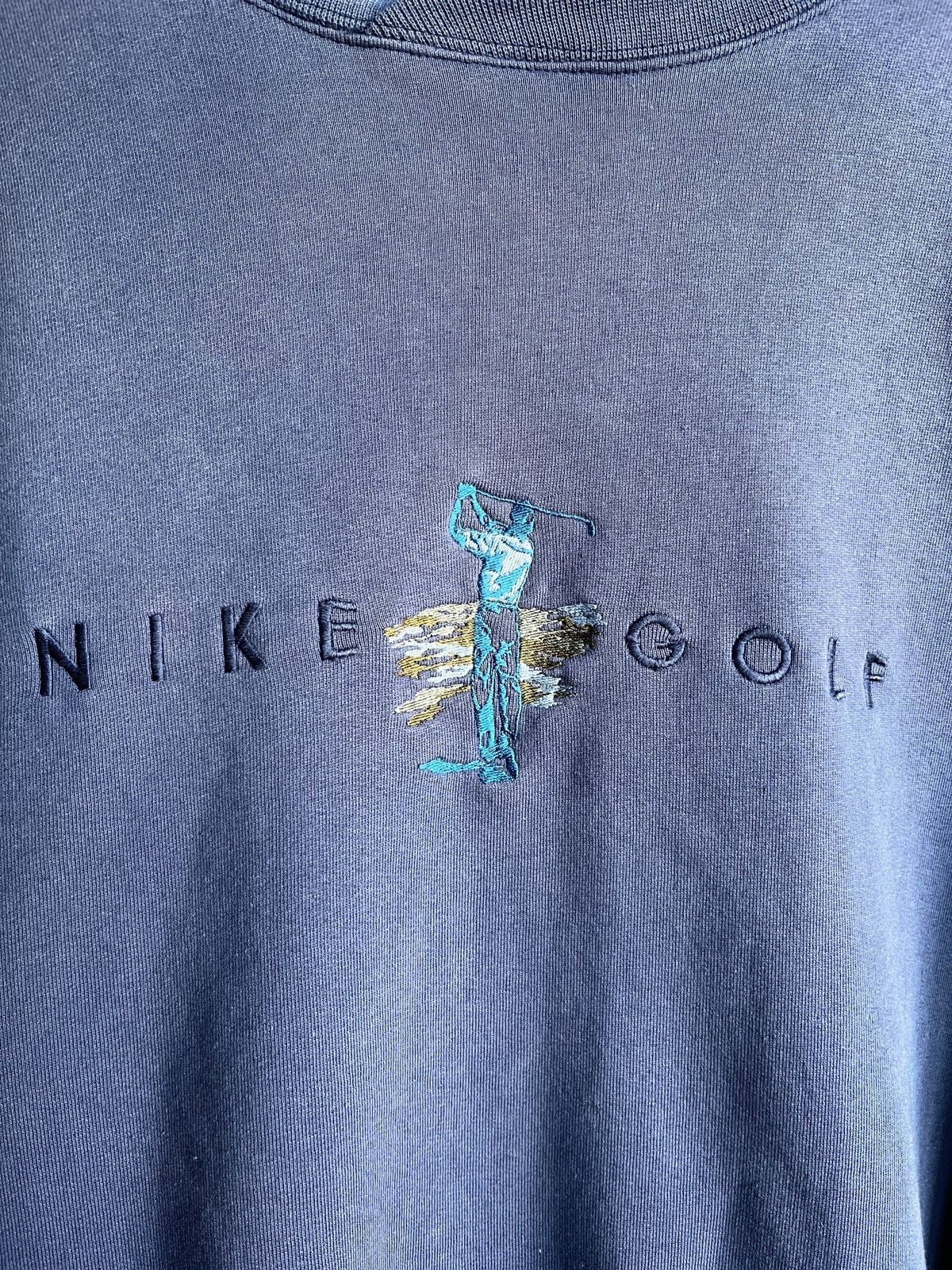 Nike Vintage Nike Golf Faded Crewneck Sweatshirt Size US L / EU 52-54 / 3 - 3 Thumbnail