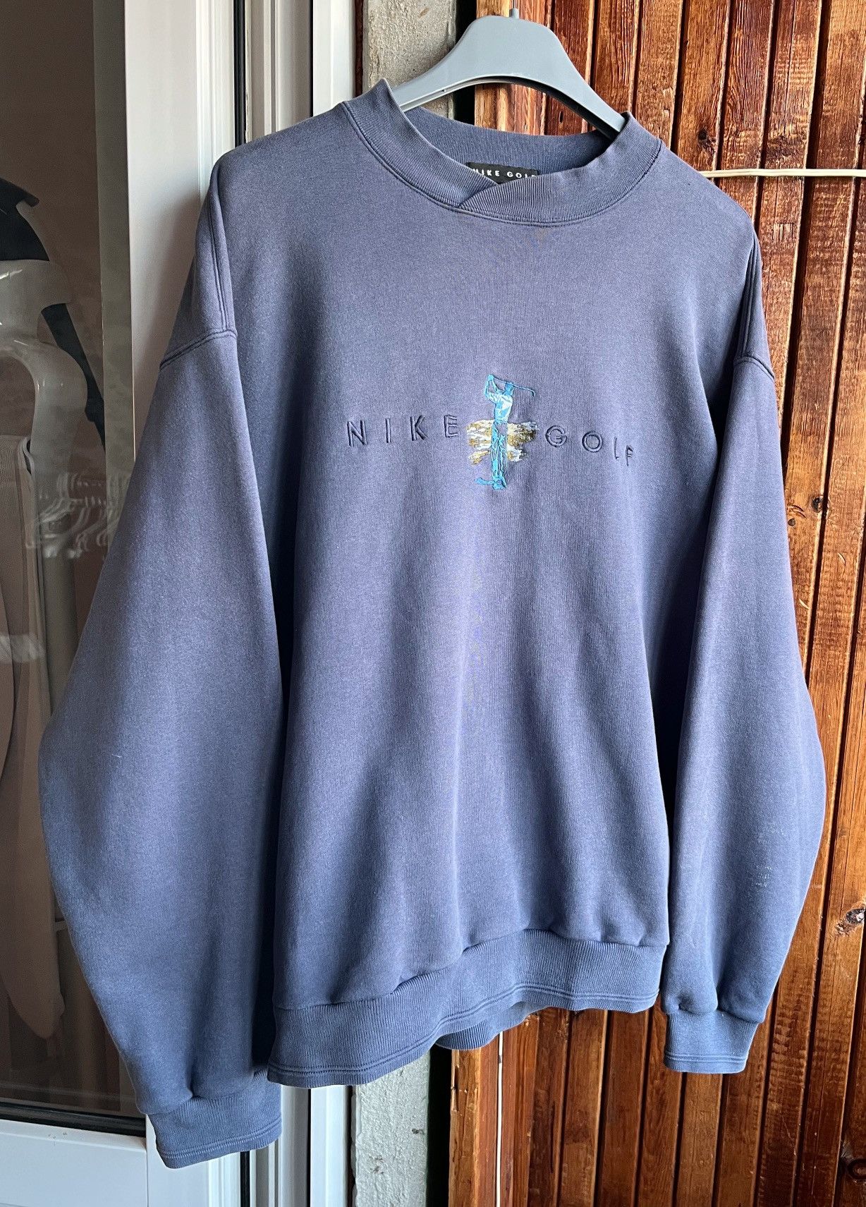 Nike Vintage Nike Golf Faded Crewneck Sweatshirt Size US L / EU 52-54 / 3 - 1 Thumbnail